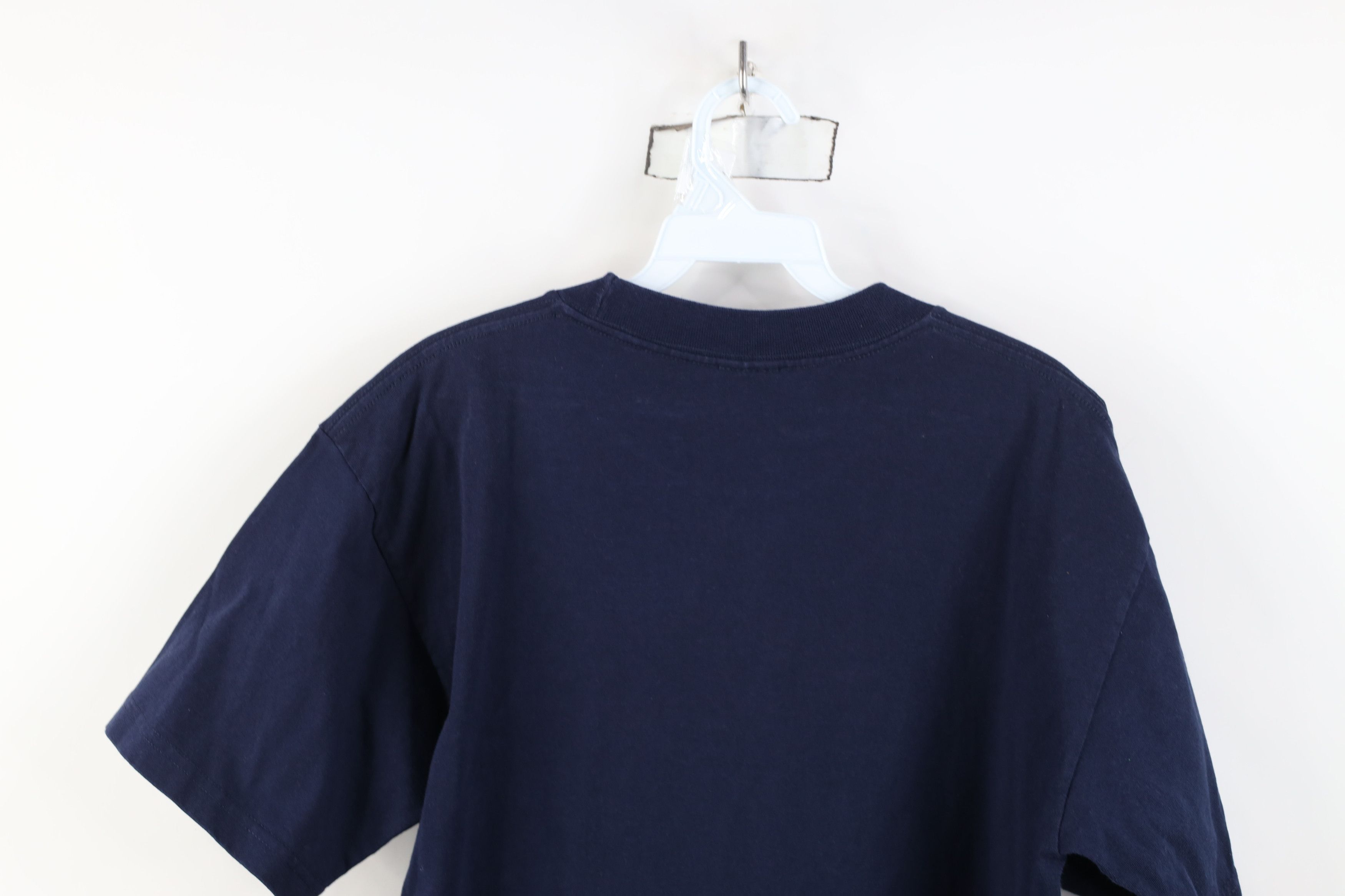 Vintage Vintage 90s Spell University of Michigan Wolverines T-Shirt Size US L / EU 52-54 / 3 - 11 Thumbnail