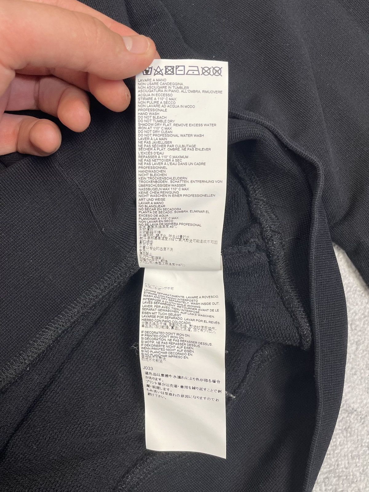 Maison Margiela FW17 Maison Margiela Irish Print Paneled Sweatshirt Size US M / EU 48-50 / 2 - 13 Thumbnail