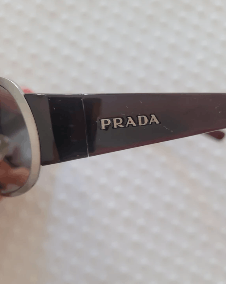Prada PRADA Sunglasses Wrap Shield Mask Symbole Sport Red Tab Size ONE SIZE - 4 Thumbnail
