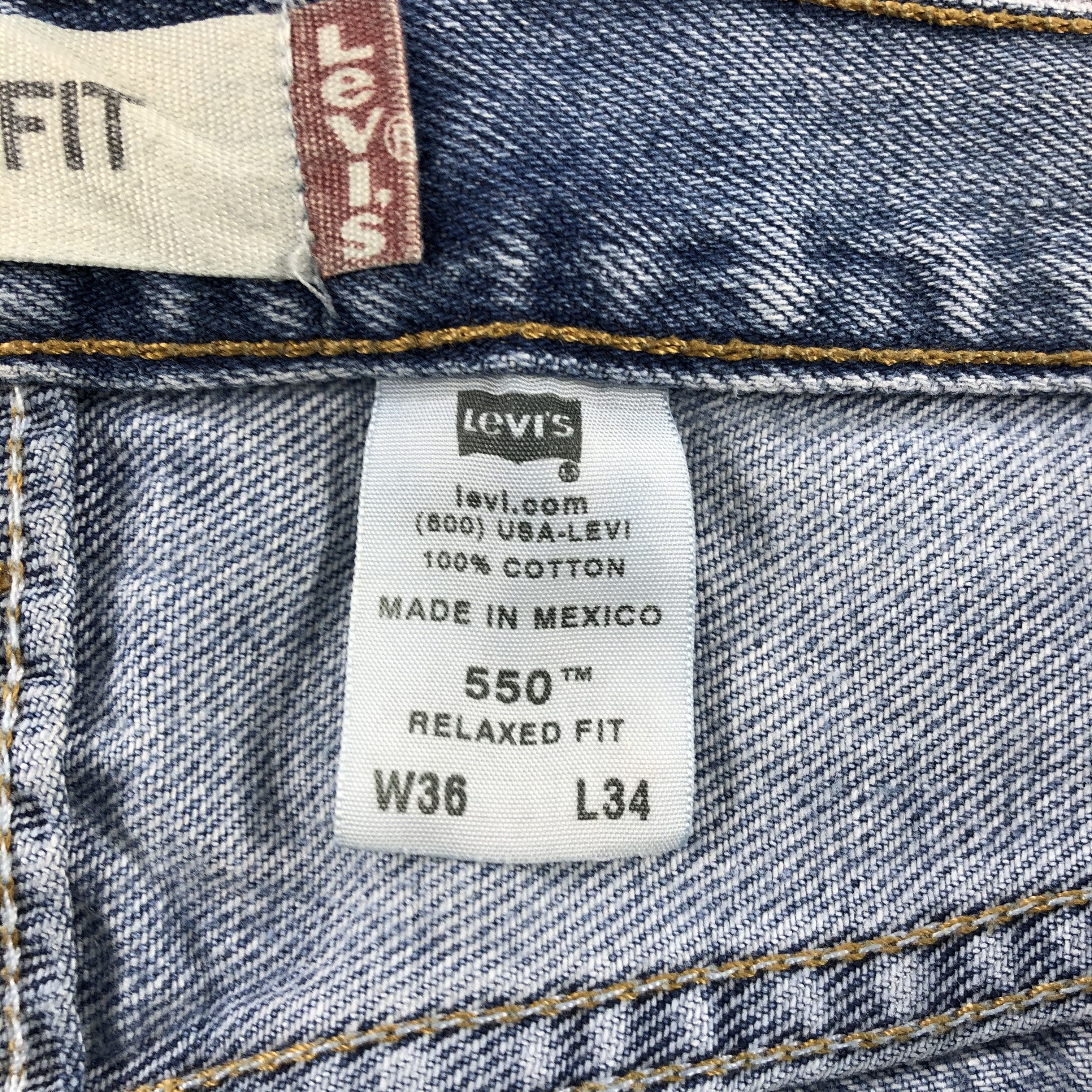 Levi's × Vintage Vintage Blue Wash Levis 550 Jeans-JM1730 Size US 36 / EU 52 - 13 Thumbnail