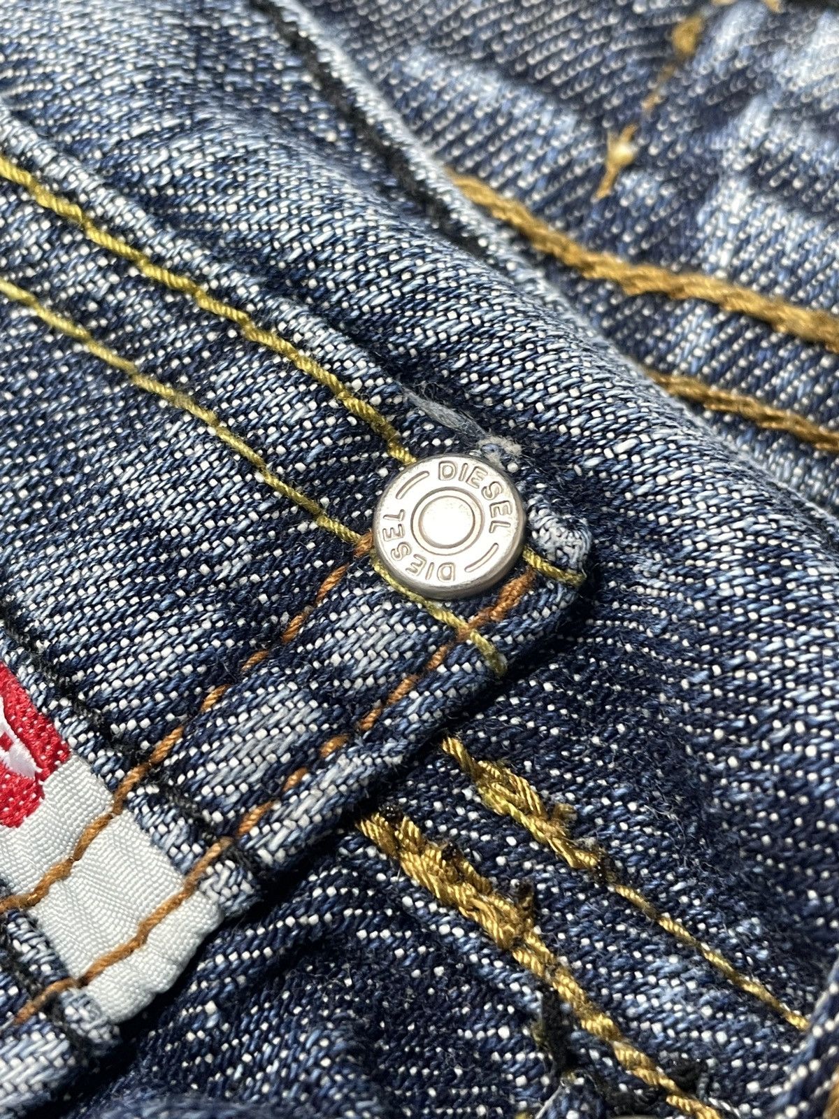 Diesel 🔥RARE🔥Diesel Vintage 90s Denim Pants Rare Hype Y2K Size US 28 / EU 44 - 8 Thumbnail