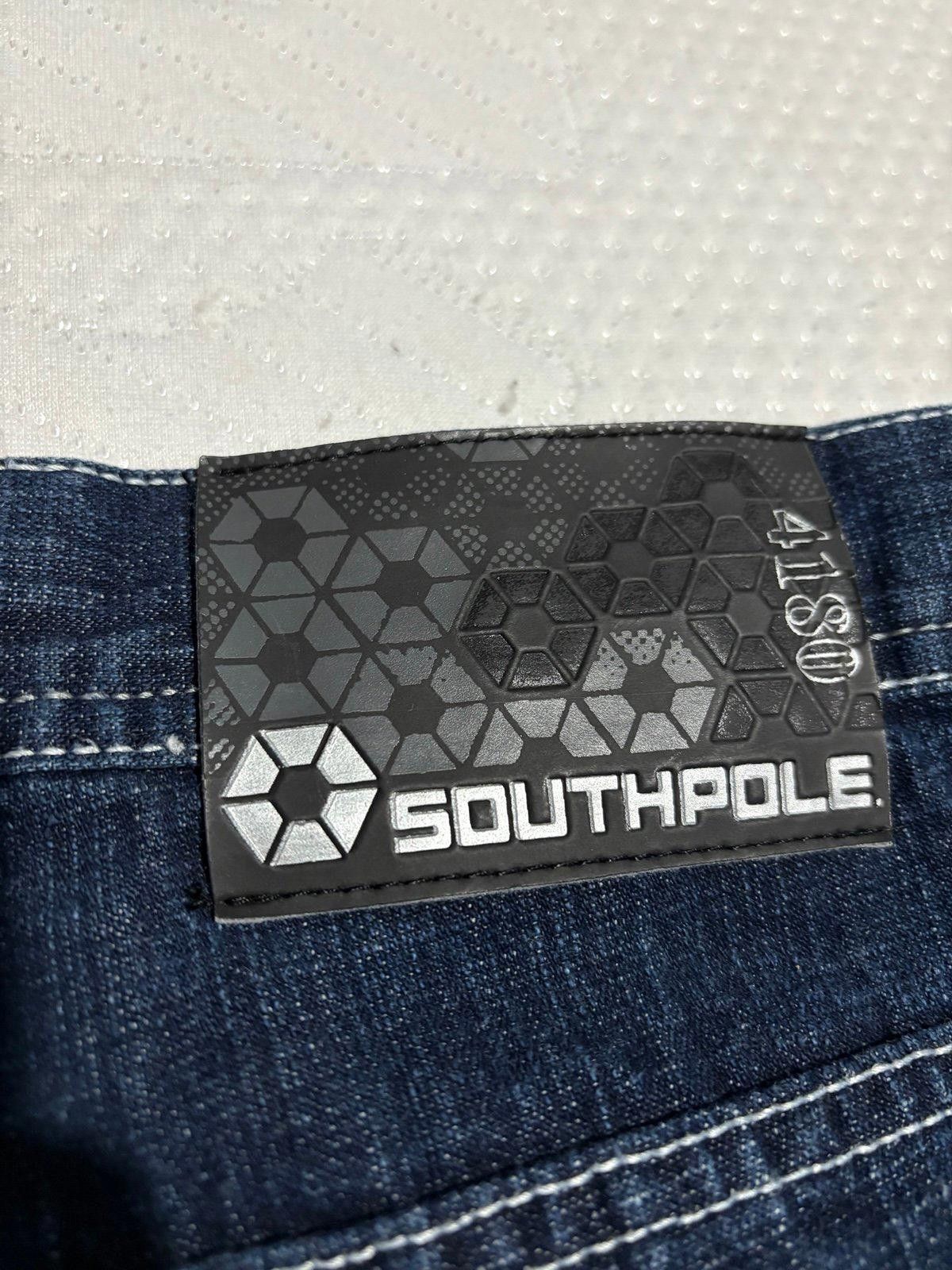Southpole Vintage Southpole Jeans Skater Y2k dark wash navy logo blue Size US 34 / EU 50 - 4 Thumbnail