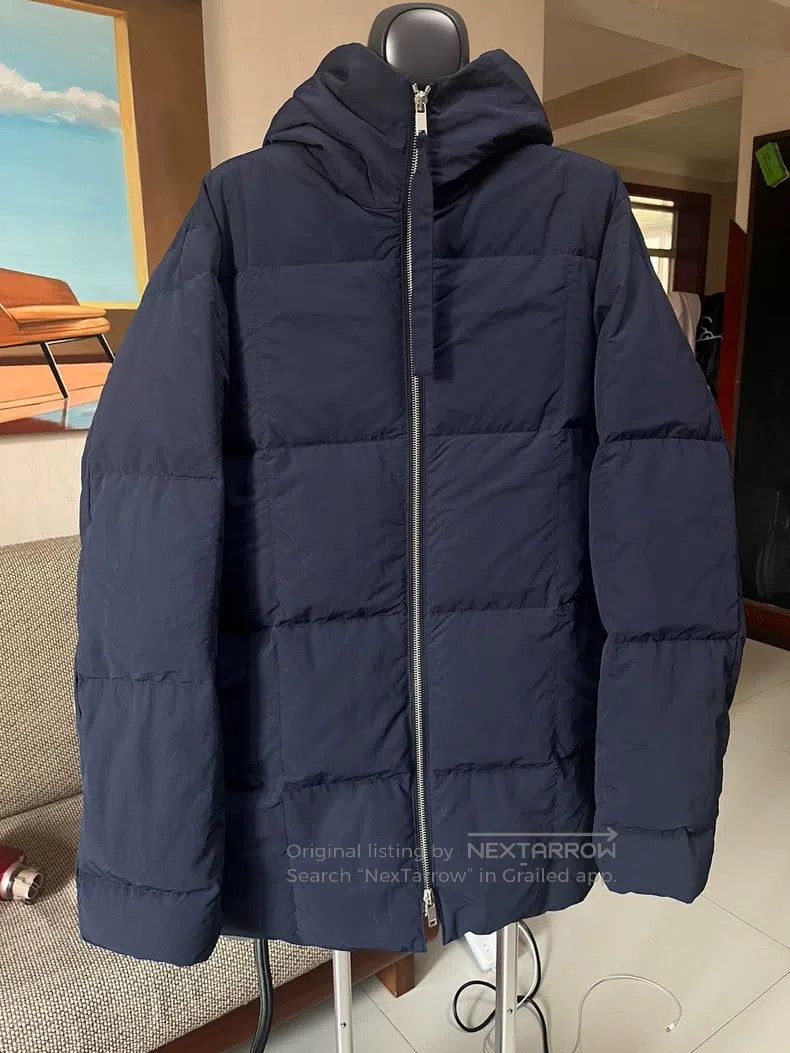 Jil Sander Jil Sander size 34 Navy blue down jacket with hat Size XS / US 0-2 / IT 36-38 - 2 Thumbnail