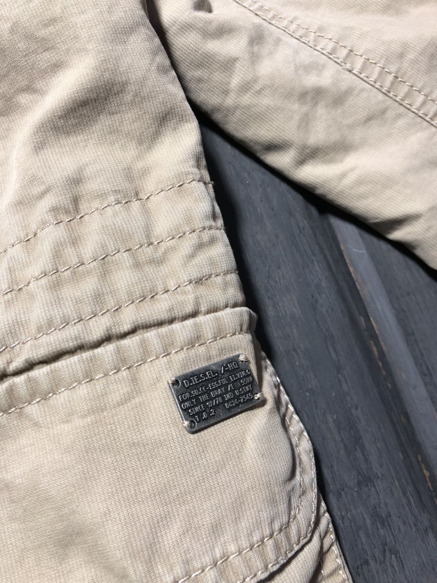 Diesel × Japanese Brand × Yohji Yamamoto VTG Avant Garde If Six Was Nine Style Diesel Bomber Jacket Size US S / EU 44-46 / 1 - 4 Thumbnail