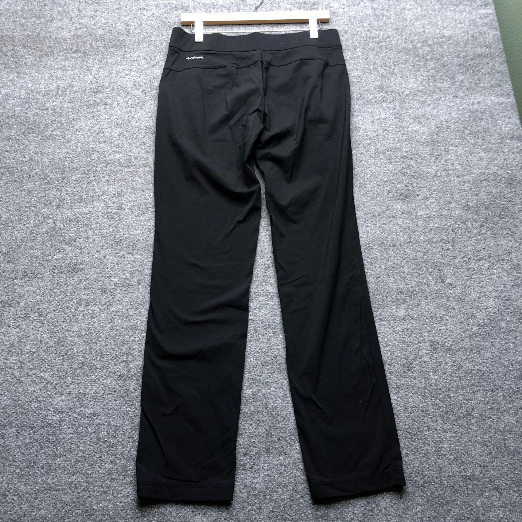 Vintage Columbia Womens Medium Black Omni-Shield Hiking Pants Straight Leg Pull On Casual Travel Khaki 32 In Inseam Size 32" / US 10 / IT 46 - 5 Thumbnail