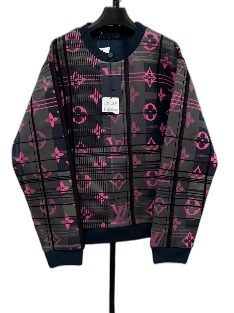 Louis Vuitton Louis Vuitton Printed Long Sleeve Sweatshirt Size US XXL / EU 58 / 5 - 1 Thumbnail