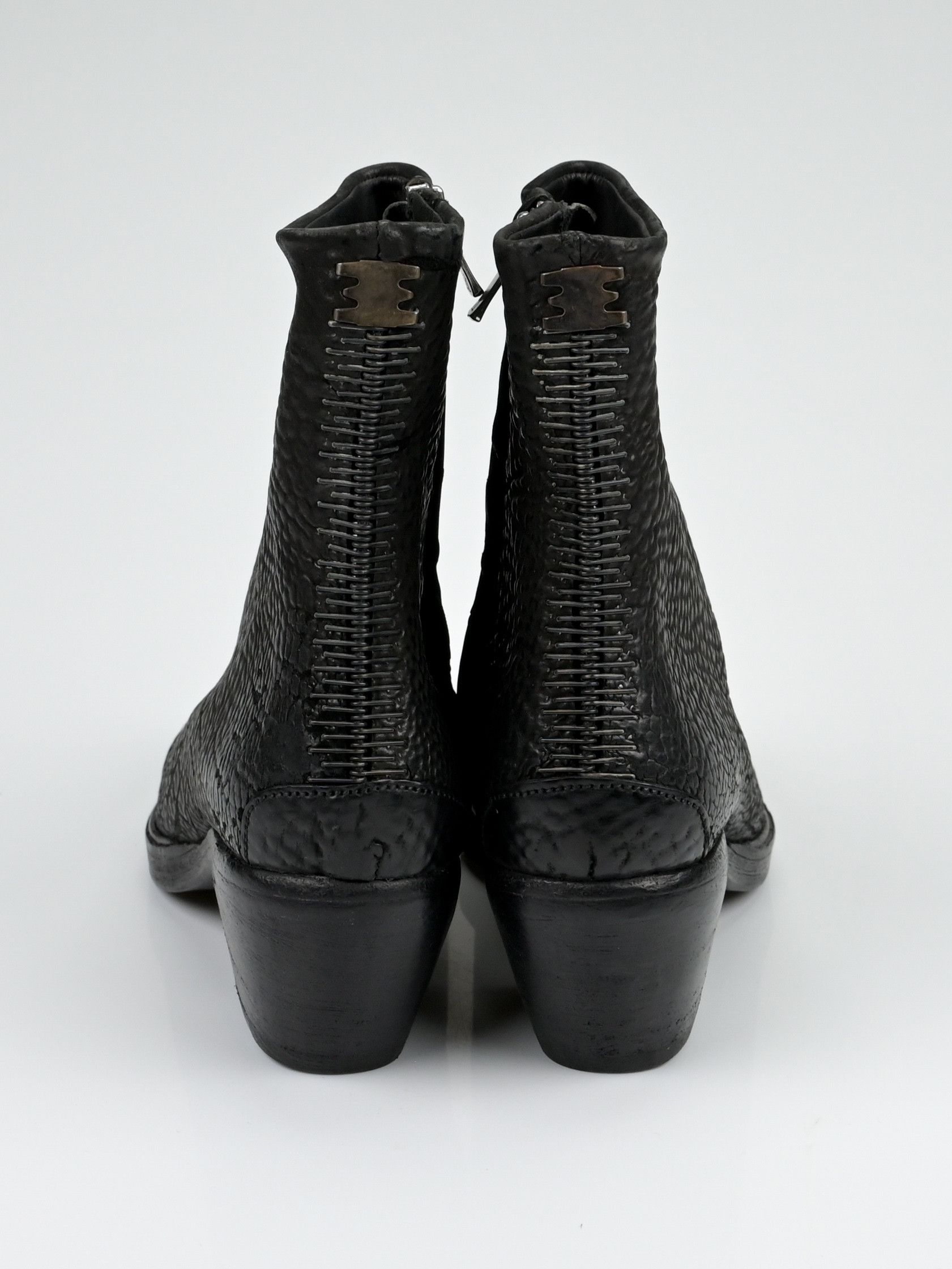 Isaac Sellam Experience The Last Conspiracy Leather Spine Ankle Boots Size US 6 / IT 36 - 7 Thumbnail
