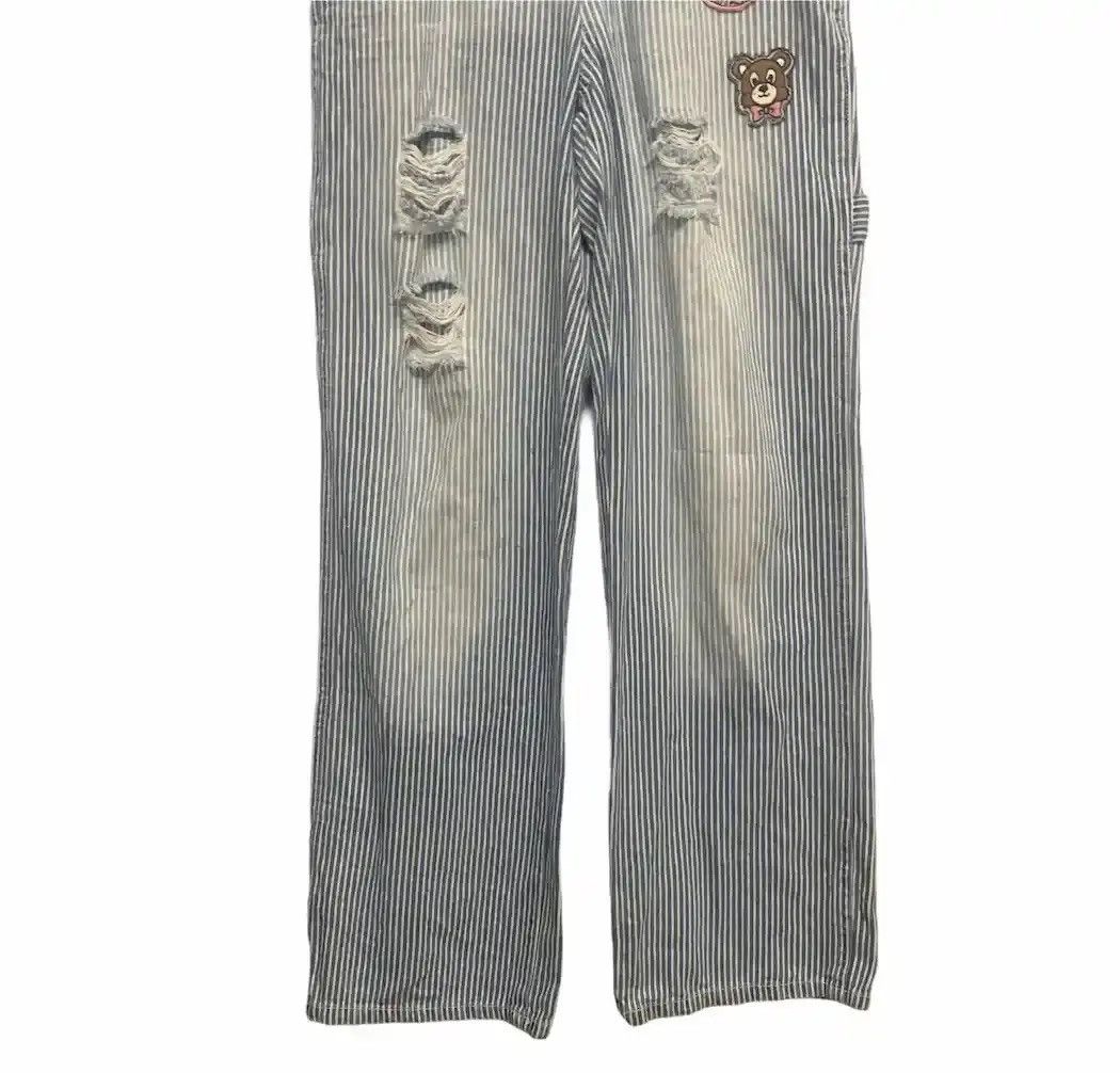 Hysteric Glamour JAPANESE VINTAGE 32x31 TROUSERS HICKORY STRIPED OVERALLS Size US 32 / EU 48 - 3 Thumbnail