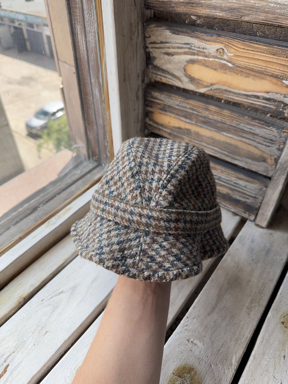 Harris Tweed Harris Tweed Bucket Hat by Debenhams Classics M Size ONE SIZE - 3 Thumbnail