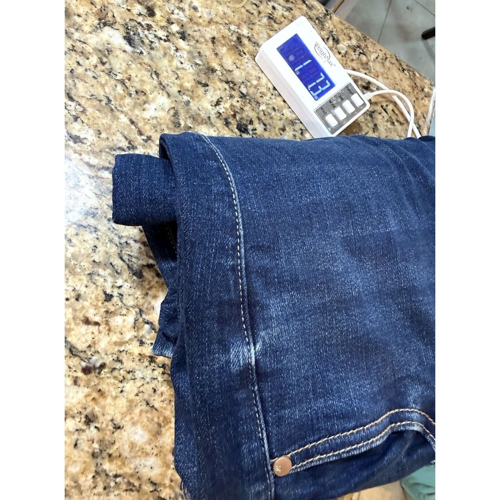 Vintage VINTAGE Judy Blue High Rise dark wash denim Cargo Pocket Bootcut Jeans 27 new w tags Women Boots? Size 27" / US 4 / IT 40 - 8 Thumbnail
