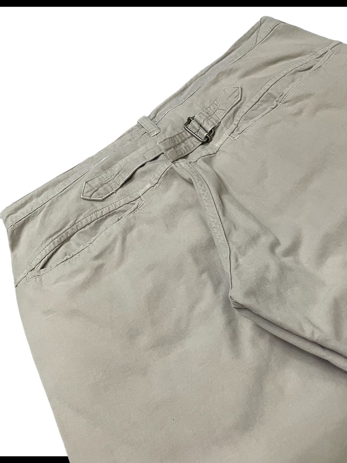 Margaret Howell × Vintage Margaret Howell London 50s Reissue Army Buckle Belt Pants Size US 30 / EU 46 - 10 Thumbnail