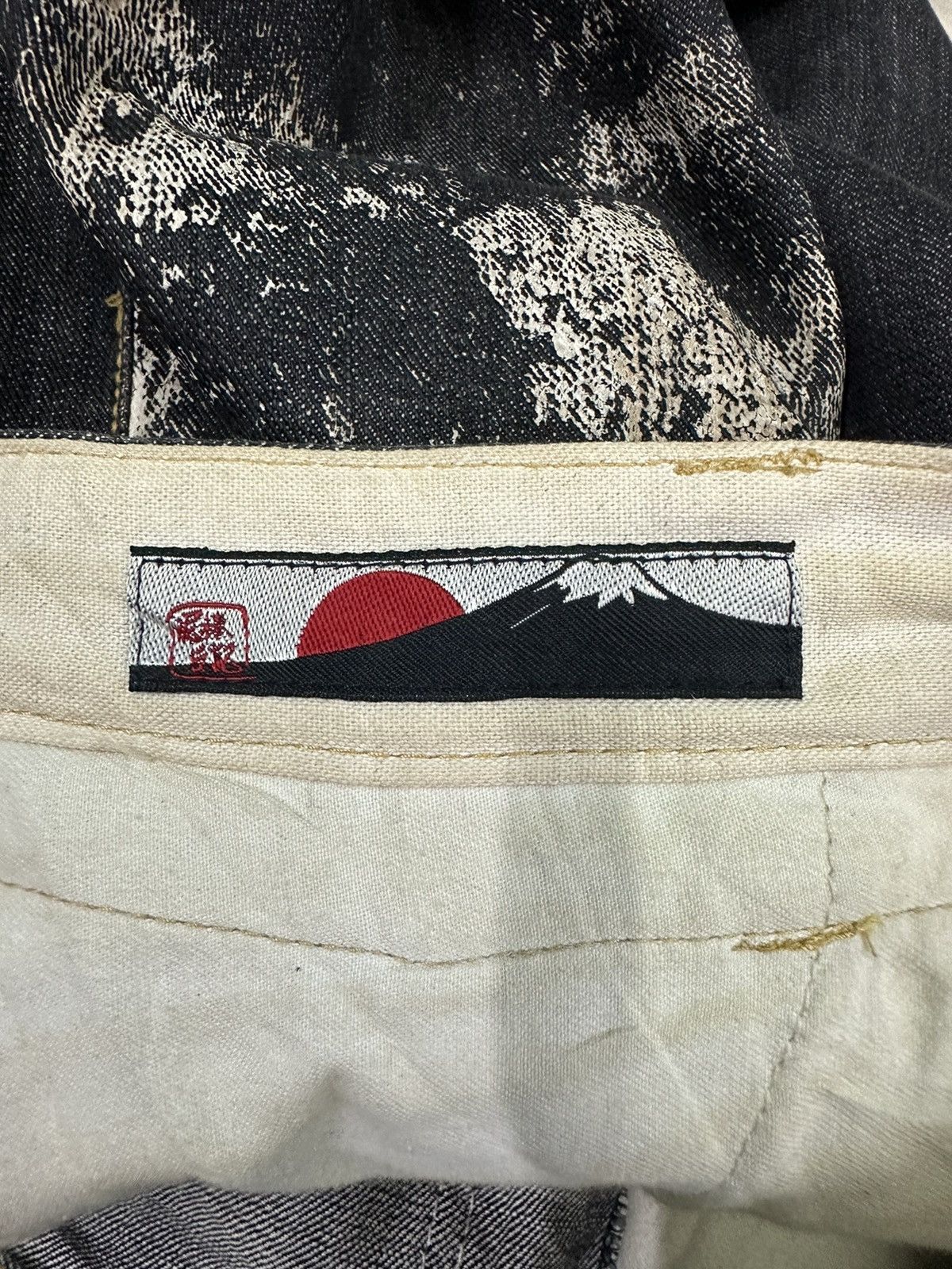 Japanese Brand GEMSTONE BLACK DENIM JEANS Size US 30 / EU 46 - 10 Thumbnail