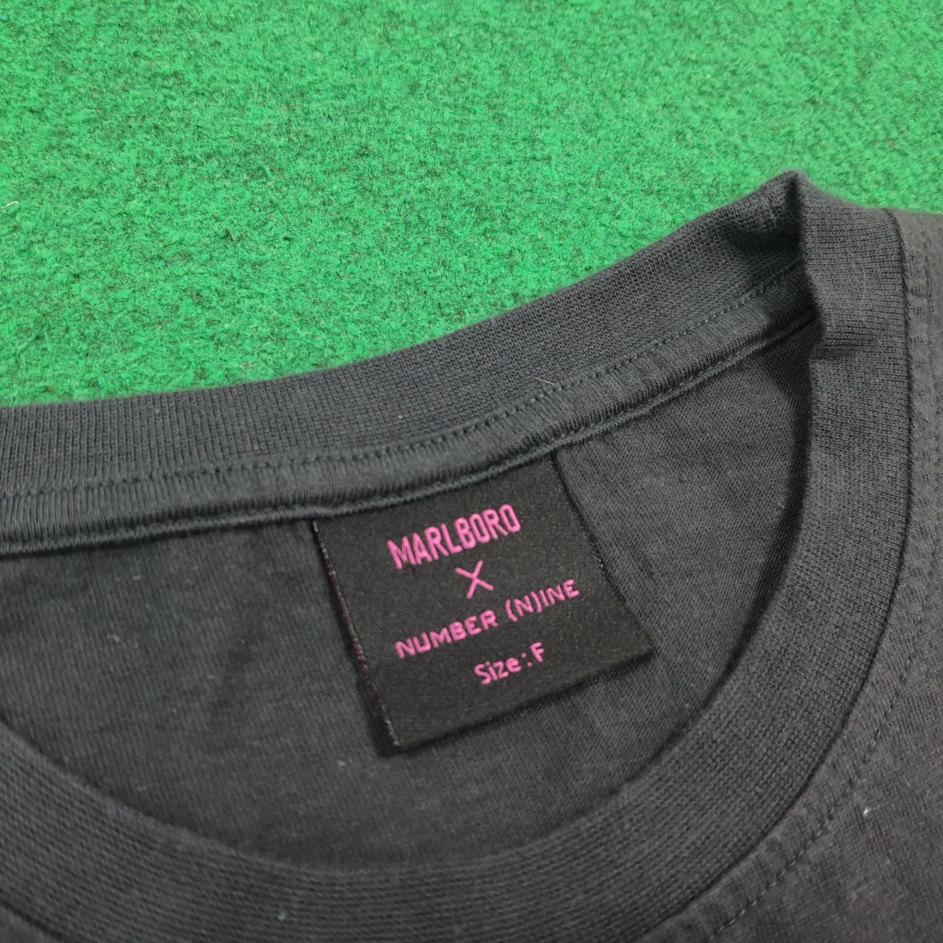 Number (N)ine Vintage Marlboro x Number Nine Japan Tshirt C301N47 Size US M / EU 48-50 / 2 - 6 Thumbnail