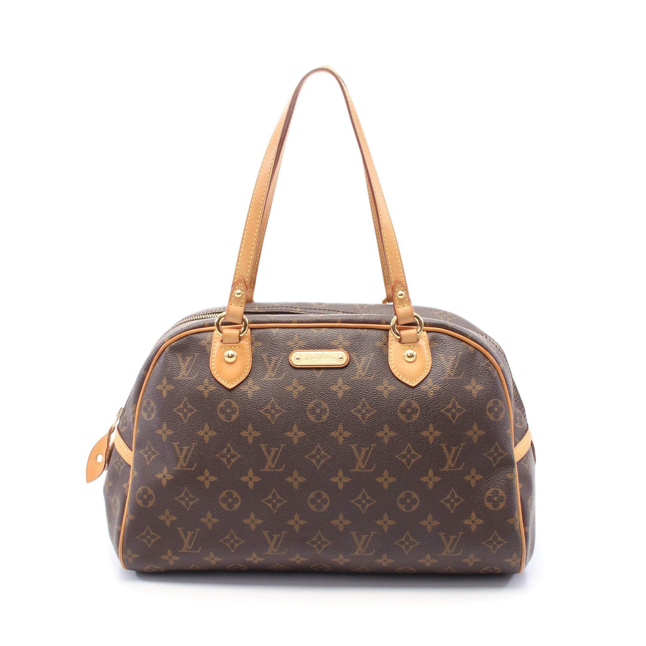 Louis Vuitton Louis Vuitton Montorgueil Gm Monogram Shoulder Bag Leather Brown Size ONE SIZE - 1 Thumbnail