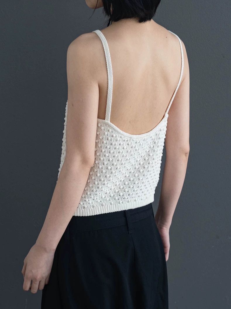 Other Issey Miyake White crocheted blouse Size XS / US 0-2 / IT 36-38 - 3 Thumbnail
