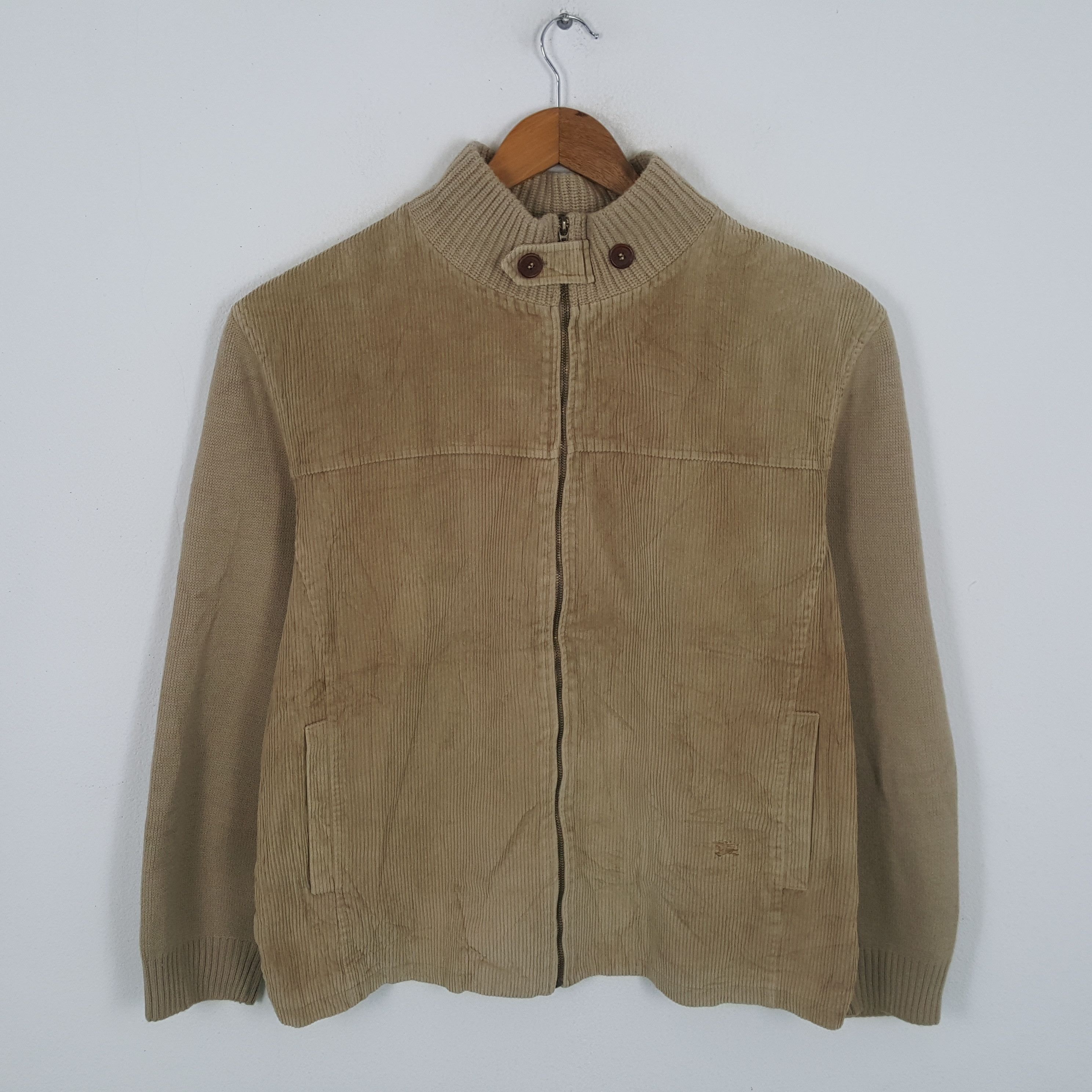 Burberry × Vintage Vintage BURBERRY LONDON Fashion Brand Velvet Jacket Size US XL / EU 56 / 4 - 3 Thumbnail