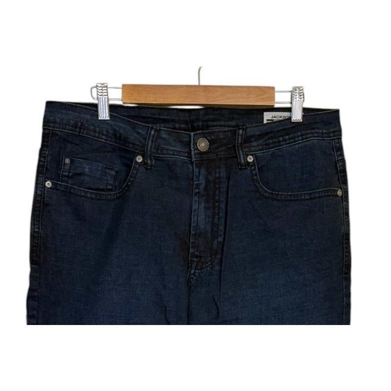 Buffalo David Bitton NWT Buffalo Jeans Men 34x32 Black Jackson X Denim Straight Size US 34 / EU 50 - 2 Thumbnail