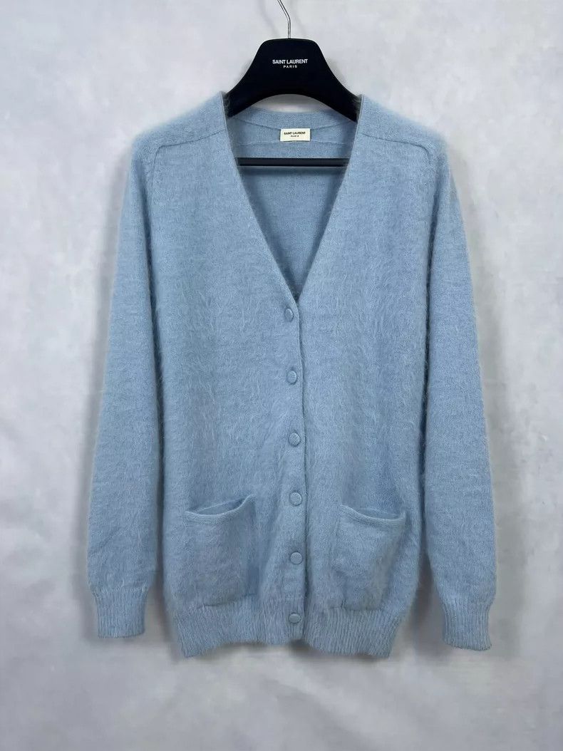 Saint Laurent Paris Saint Laurent Paris 13fw original baby blue solid floating Size US XS / EU 42 / 0 - 1 Thumbnail