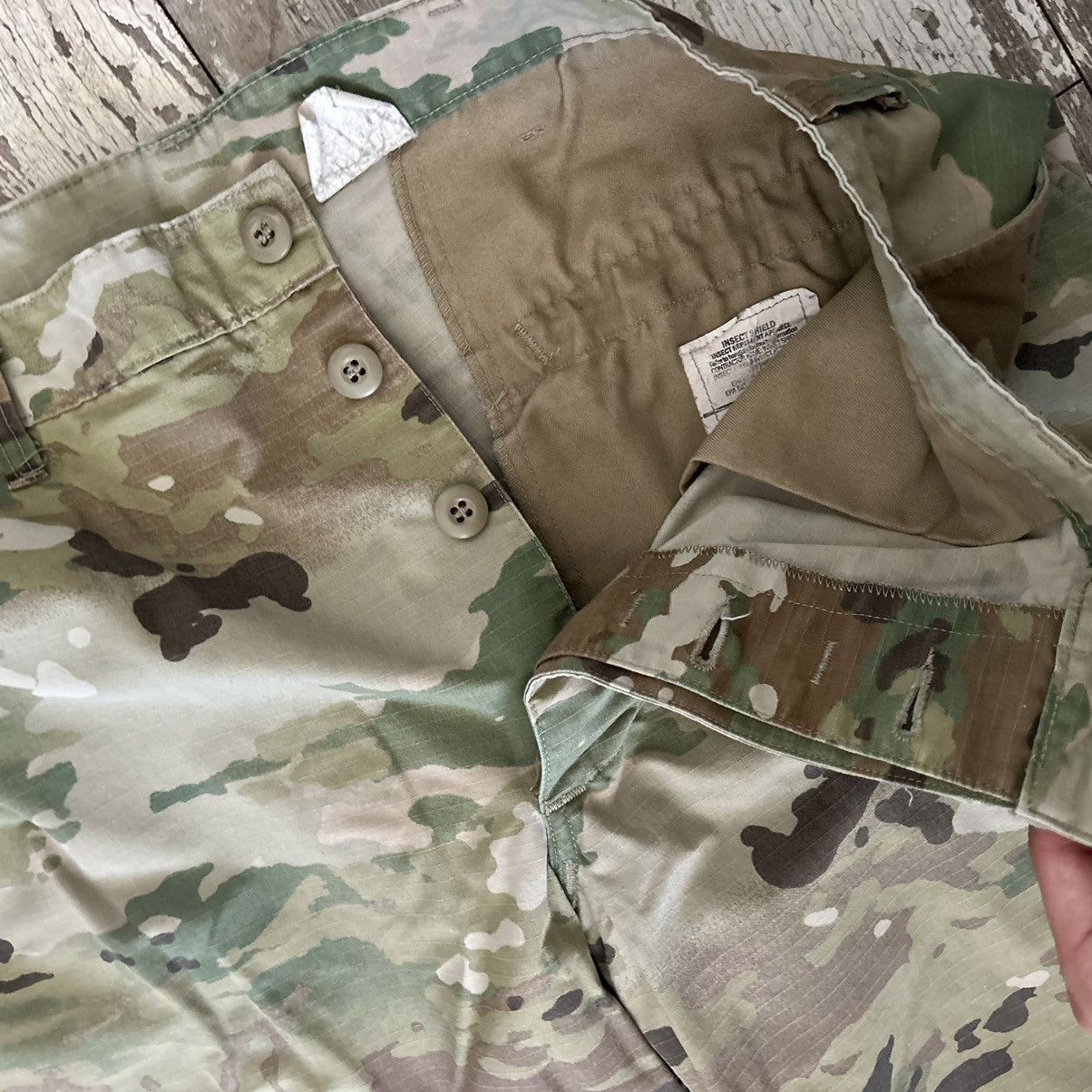 Vintage Vintage Army Combat Uniform Pants Trousers Camo Unisex 36W Size US 36 / EU 52 - 5 Thumbnail