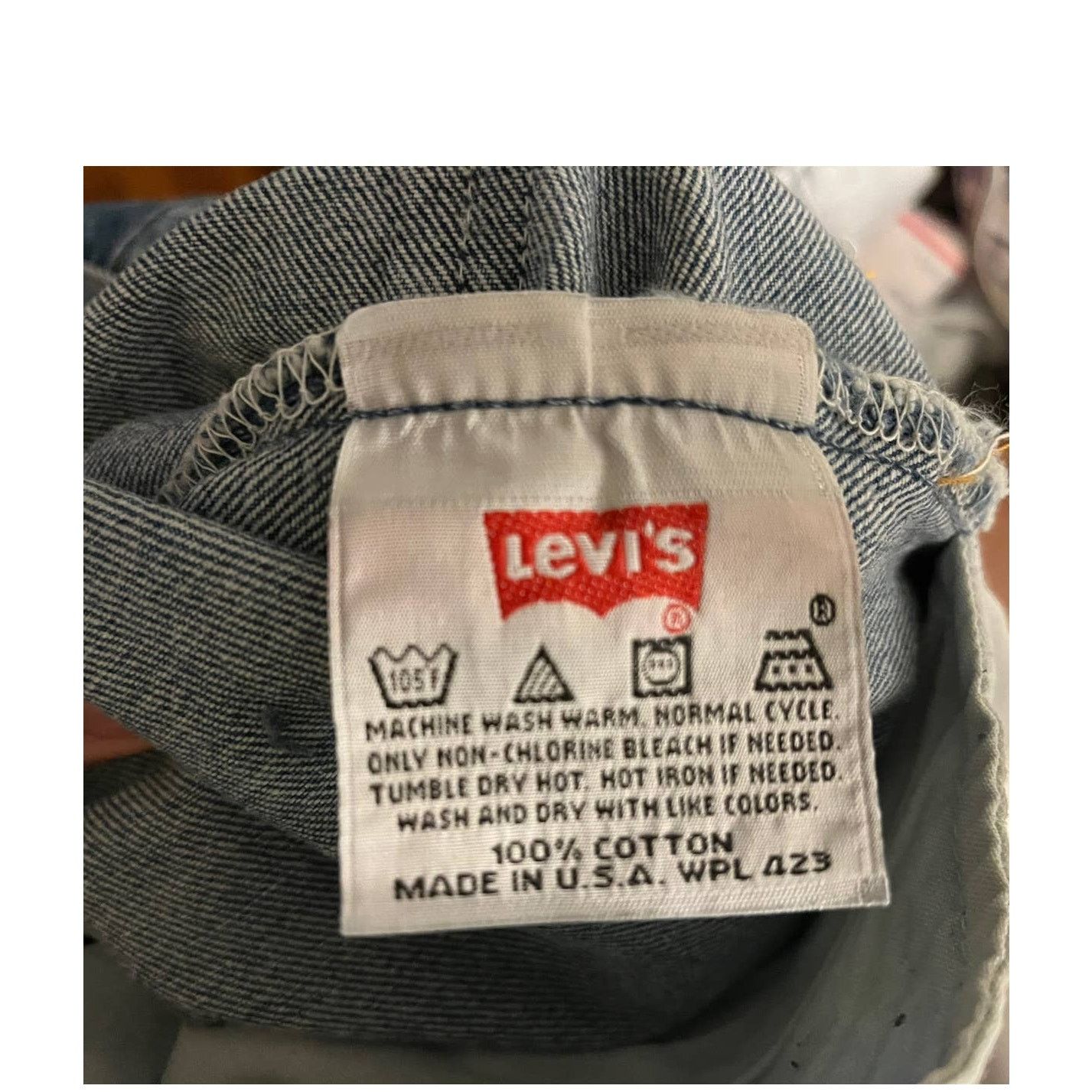Levi's Levis VTG 1993 501 Preshrunk Jeans Size 36X30 NWT Size US 36 / EU 52 - 7 Thumbnail