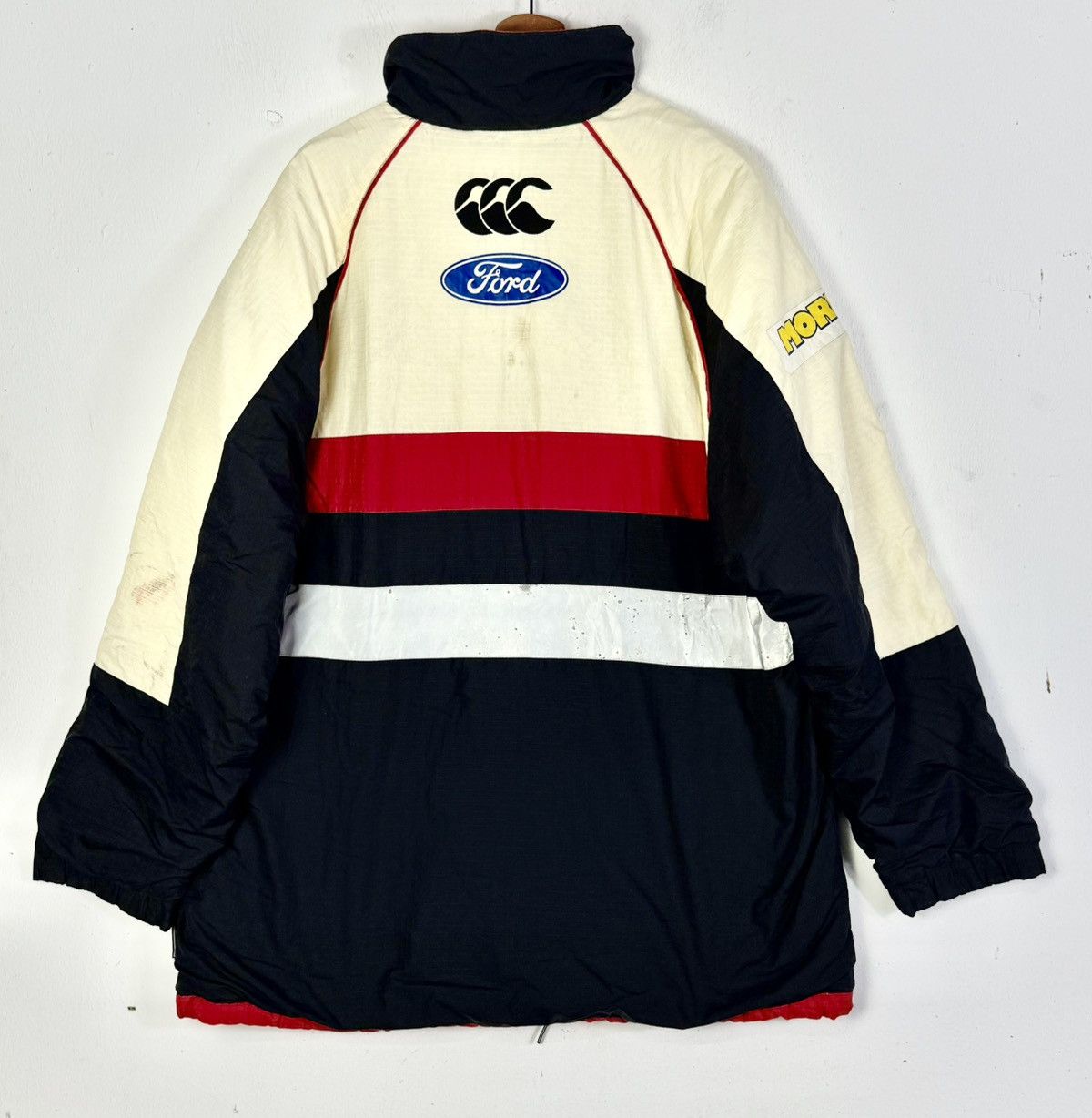 Canterbury of New Zealand Vintage Canterbury Crusader Colour Of Block Jacket Size US XXL / EU 58 / 5 - 2 Thumbnail