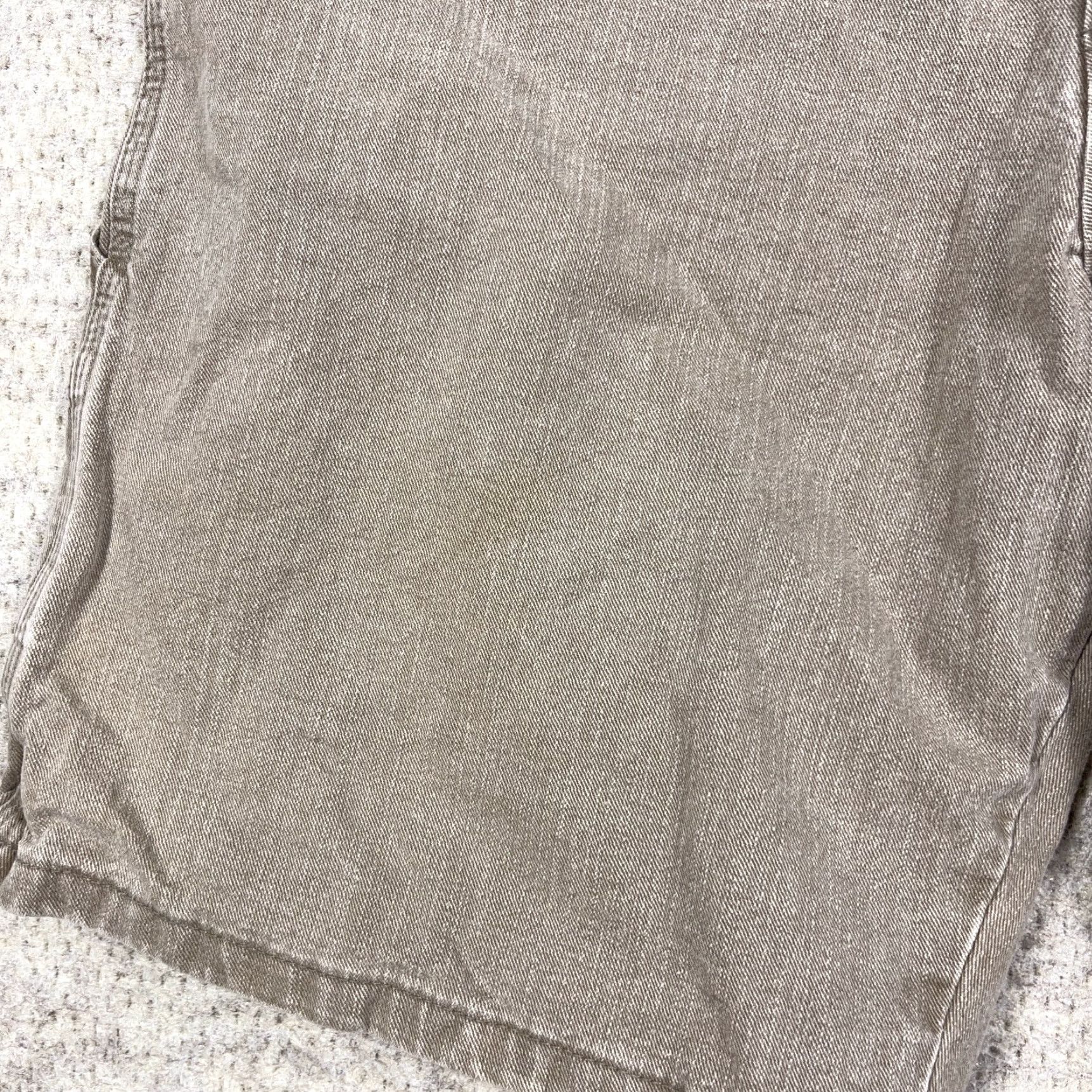 Wrangler VINTAGE Wrangler Shorts Men 34 Bermuda Denim 5-Pocket Relaxed Baggy Jorts Work Wear Tan Brown 90s Grunge Hip Hop Rockabilly Classic Mens Size US 34 / EU 50 - 5 Thumbnail