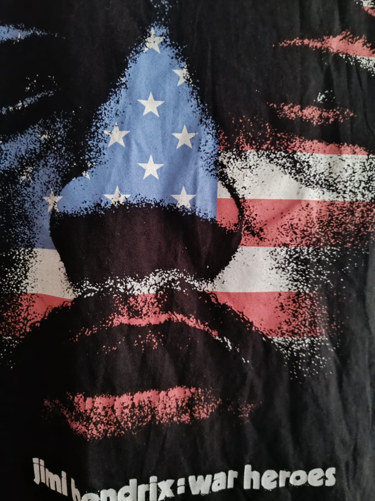 Band Tees × Vintage Jimi Hendrix Official black T-shirt Size US S / EU 44-46 / 1 - 3 Thumbnail