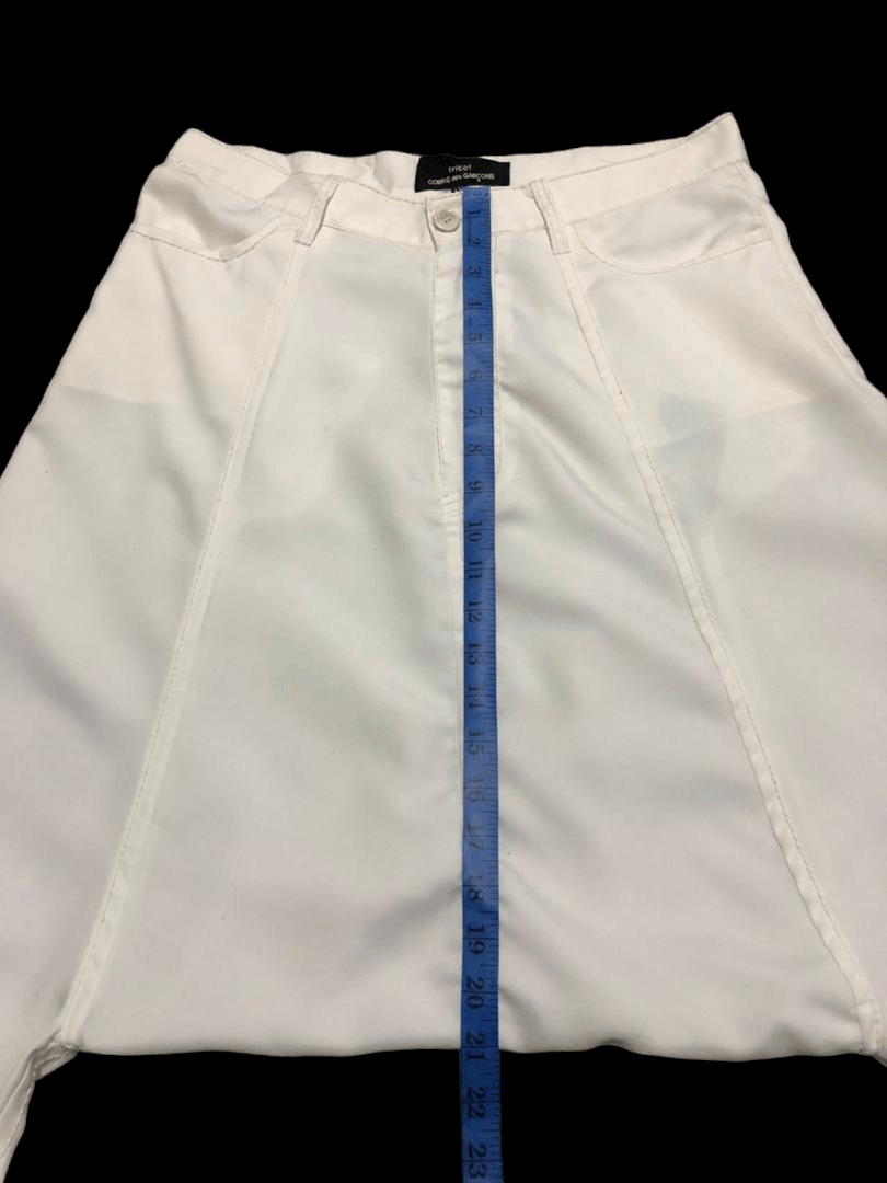 Tricot Comme des Garcons AD2015 Tricot comme des garcons White Pants Rare Design Size 32" / US 10 / IT 46 - 20 Thumbnail