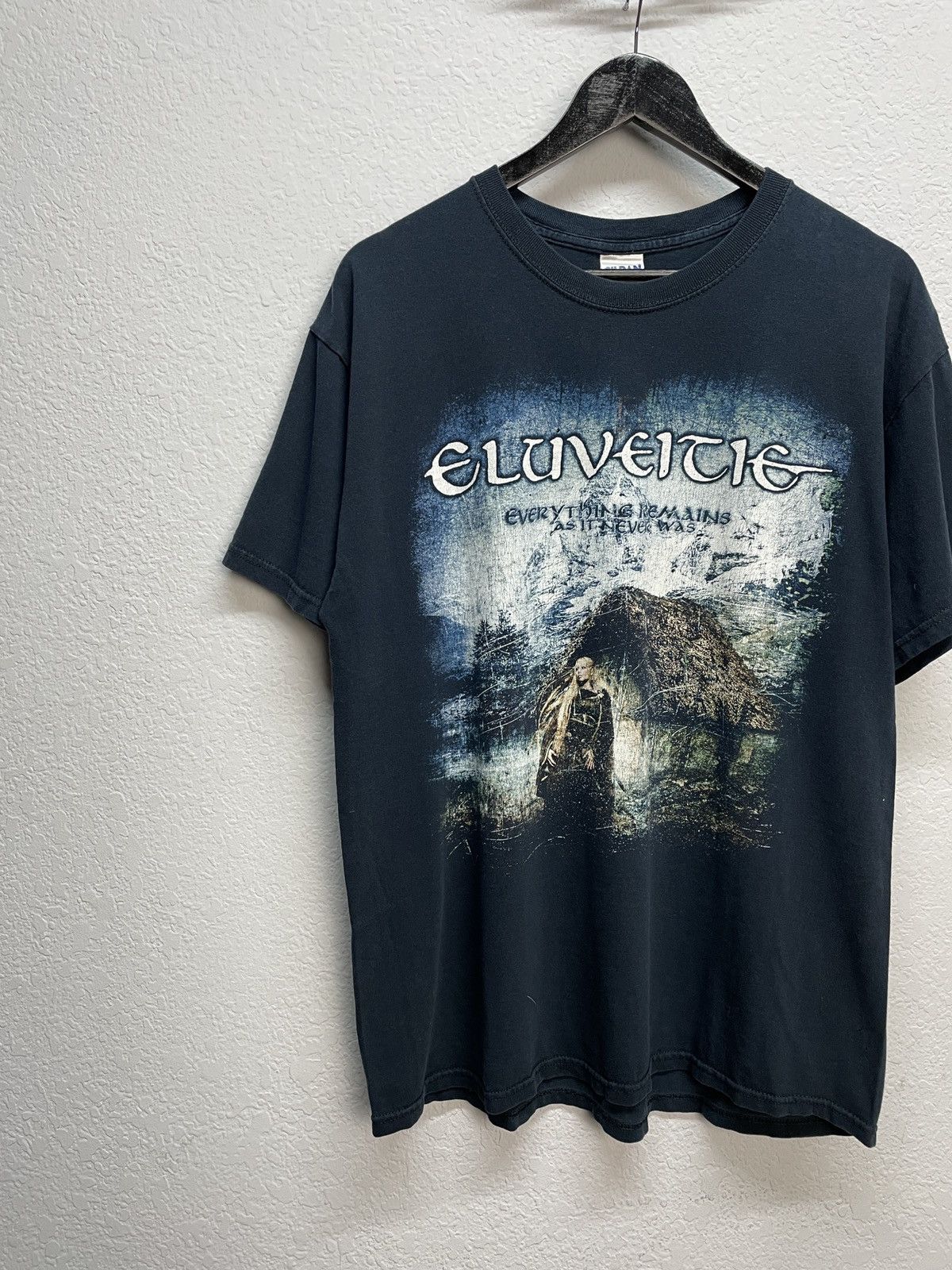 Band Tees × Metallica × Vintage Vintage Eluveitie Rock Metal Folk Tee World Tour 2010 Size US L / EU 52-54 / 3 - 2 Thumbnail
