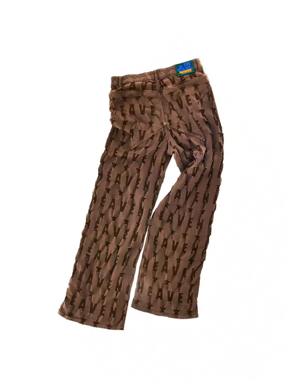 Heaven by Marc Jacobs Heaven Shredded Star Flared Jeans - Marc Jacobs Heavn Pants Size 30" / US 8 / IT 44 - 9 Thumbnail