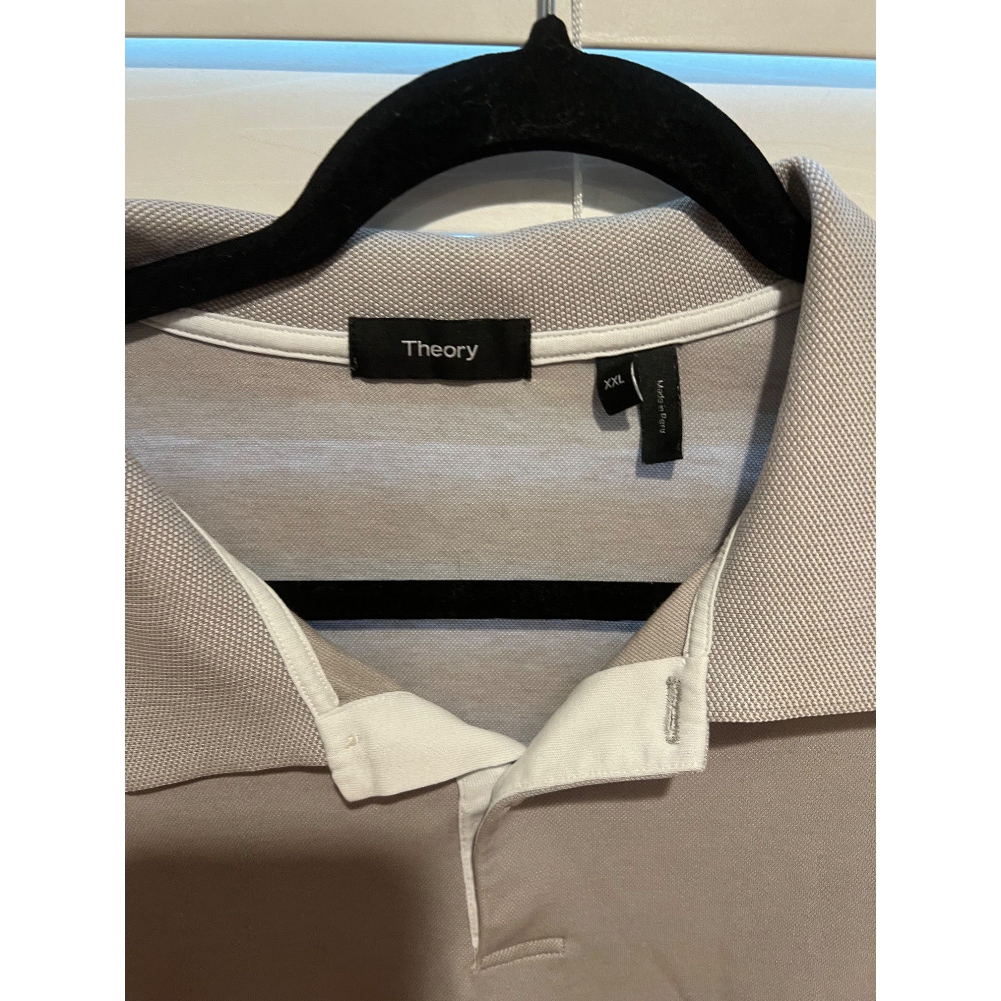 Theory Theory Polo Shirt - Size XXL Size US XXL / EU 58 / 5 - 2 Thumbnail