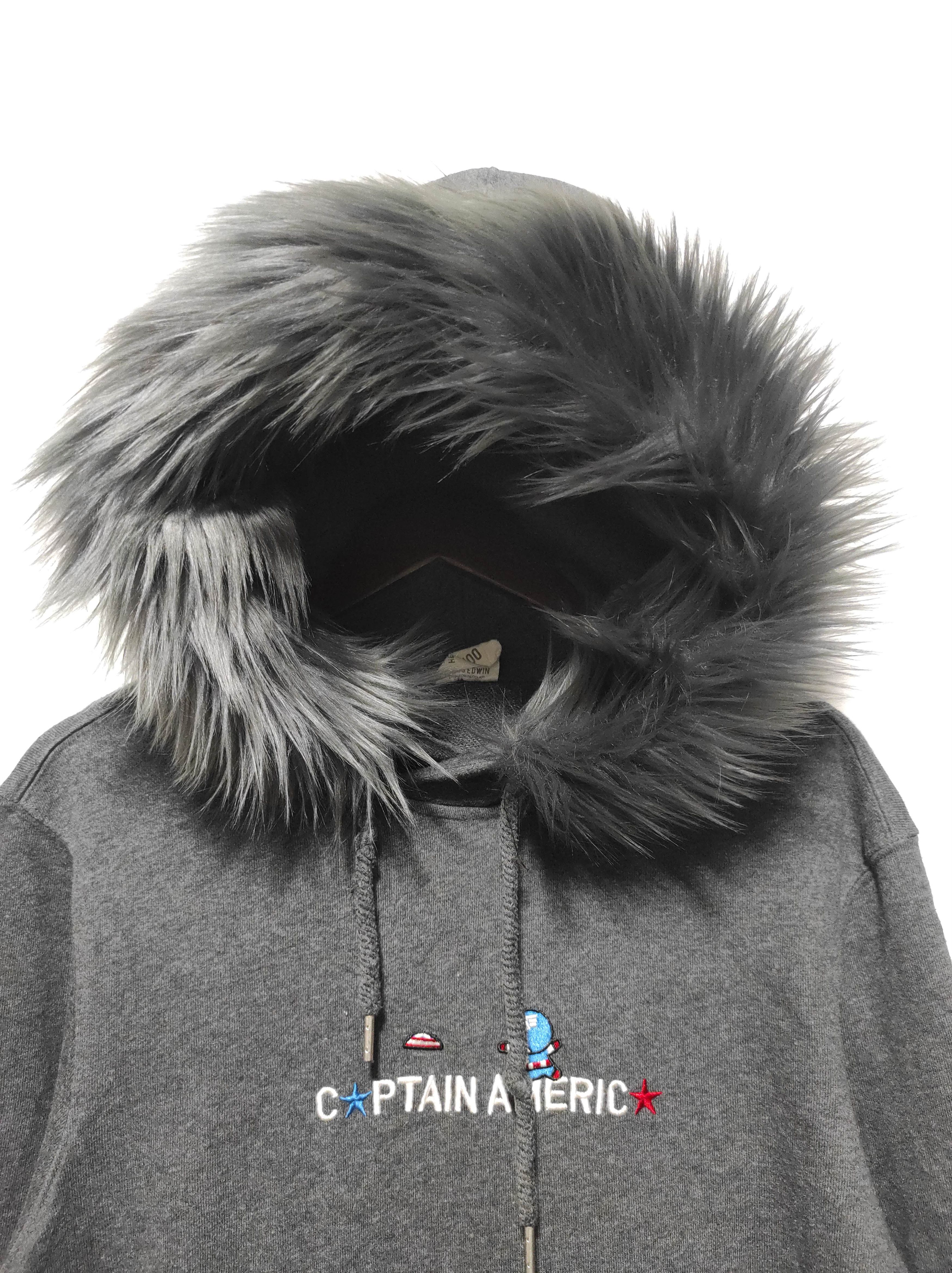 Edwin Marvel x Henus Edwin Fur Hoodie IfSixWasNine LGB style Size US M / EU 48-50 / 2 - 3 Thumbnail