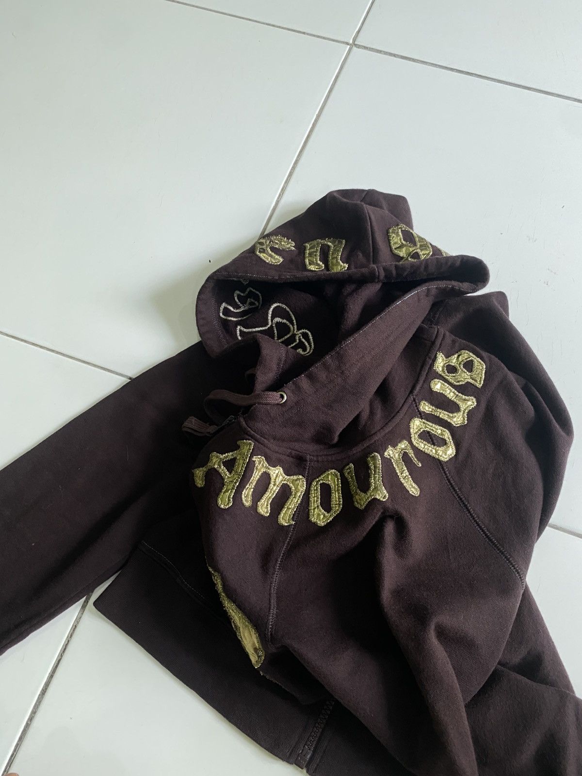 United Colors Of Benetton Revenge Amourous Souvenic Style zip up Hoodie Size US L / EU 52-54 / 3 - 5 Thumbnail