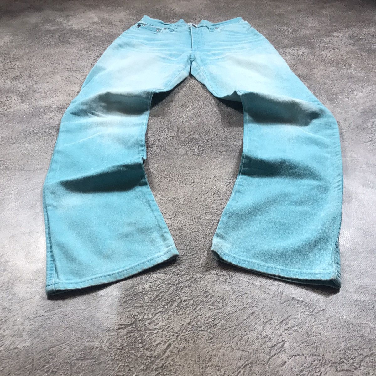 Vintage Vintage Cavalli Baggy Distressed Jeans Y2K Streetwear 28 Size US 28 / EU 44 - 1 Thumbnail
