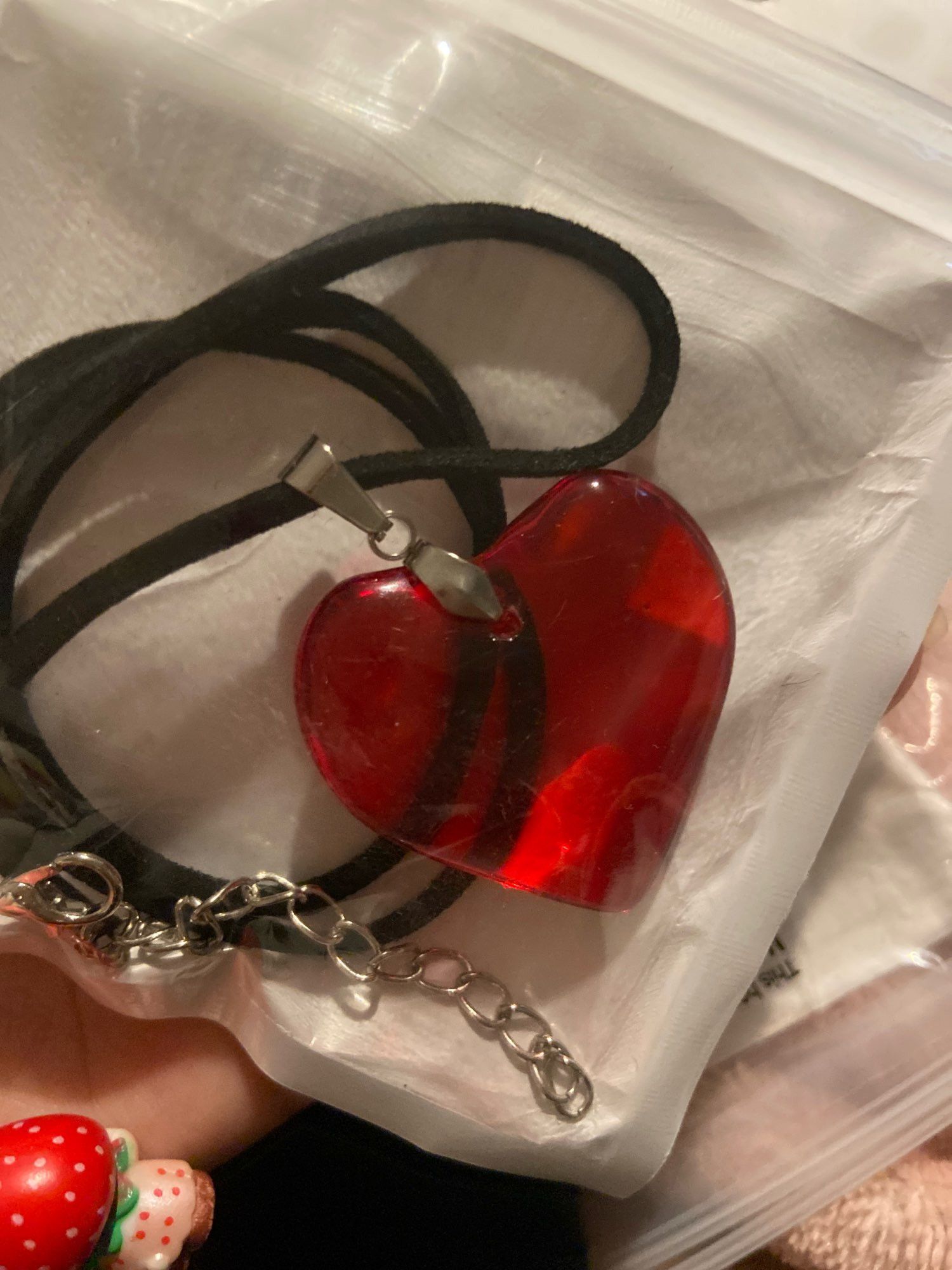 Jewelry valentine heart gift necklace Size ONE SIZE - 3 Thumbnail