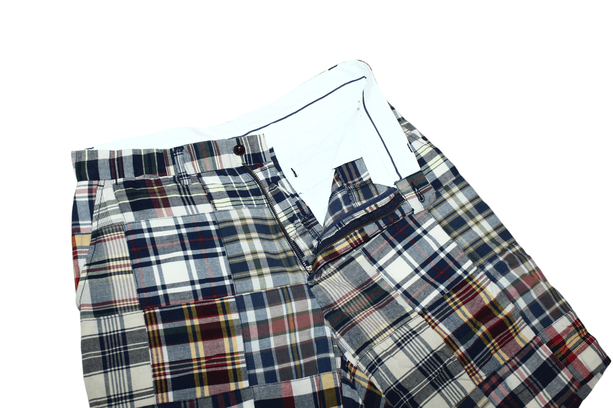 Polo Ralph Lauren Vtg Polo Ralph Lauren Indian Madras Patchwork Shorts Size US 32 / EU 48 - 6 Thumbnail