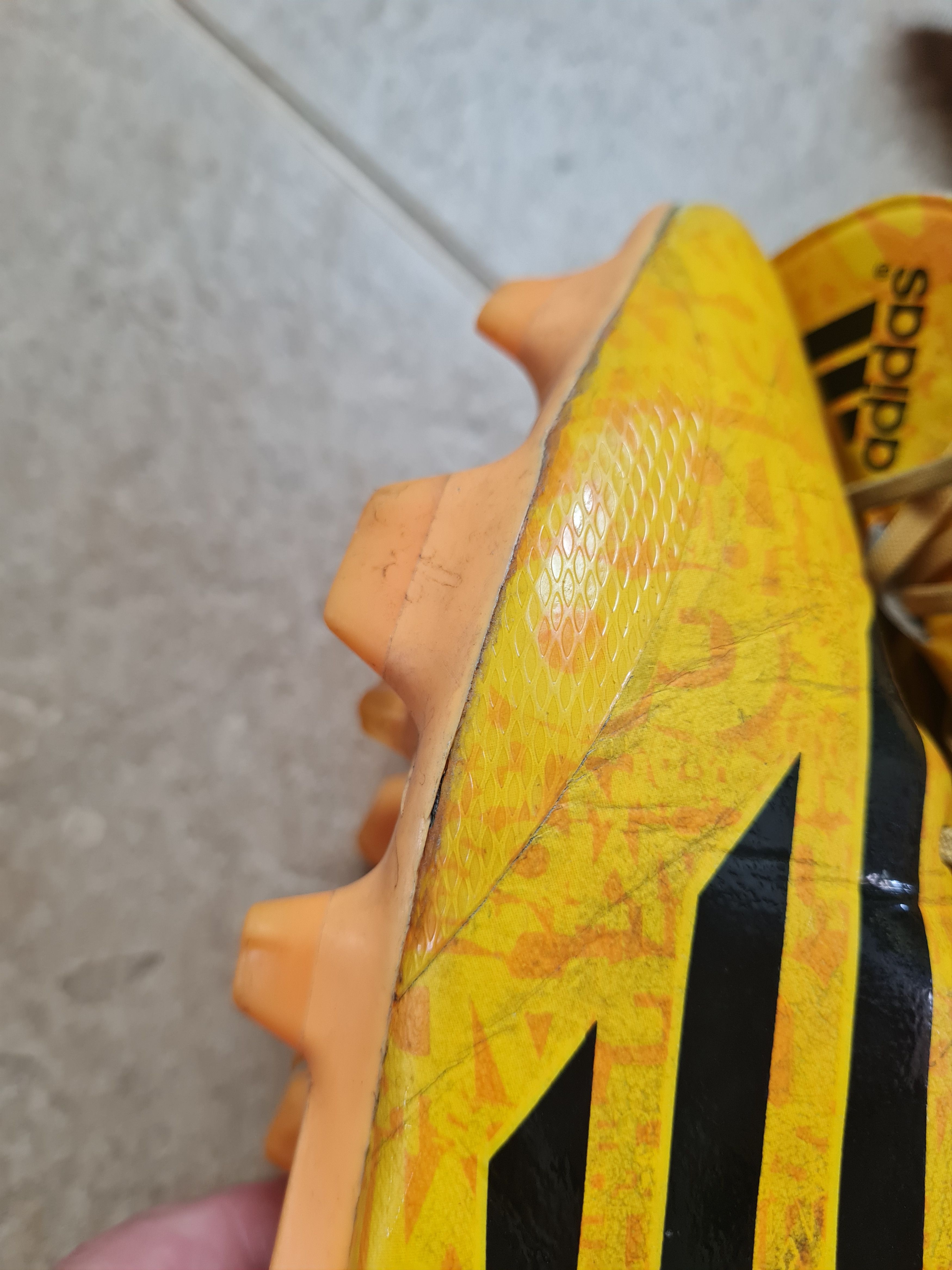 Adidas Adidas F50 adiZero TRX FG Soccer Cleats Solid Gold Messi Size US 9.5 / EU 42-43 - 22 Thumbnail