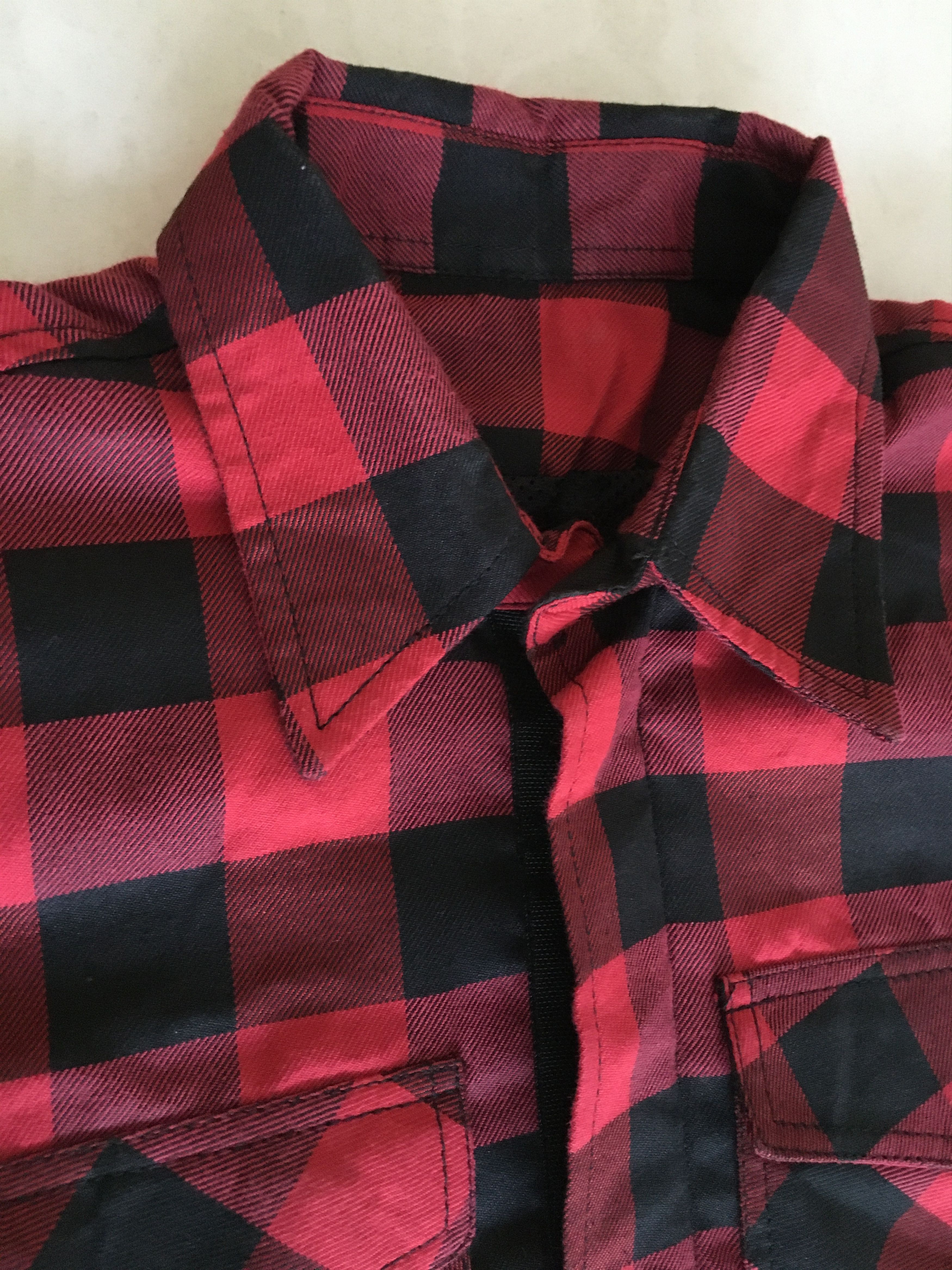 Other RIDERACT® Men's Reinforced Flannel Motorcycle Shirt Red Size US XS / EU 42 / 0 - 5 Thumbnail
