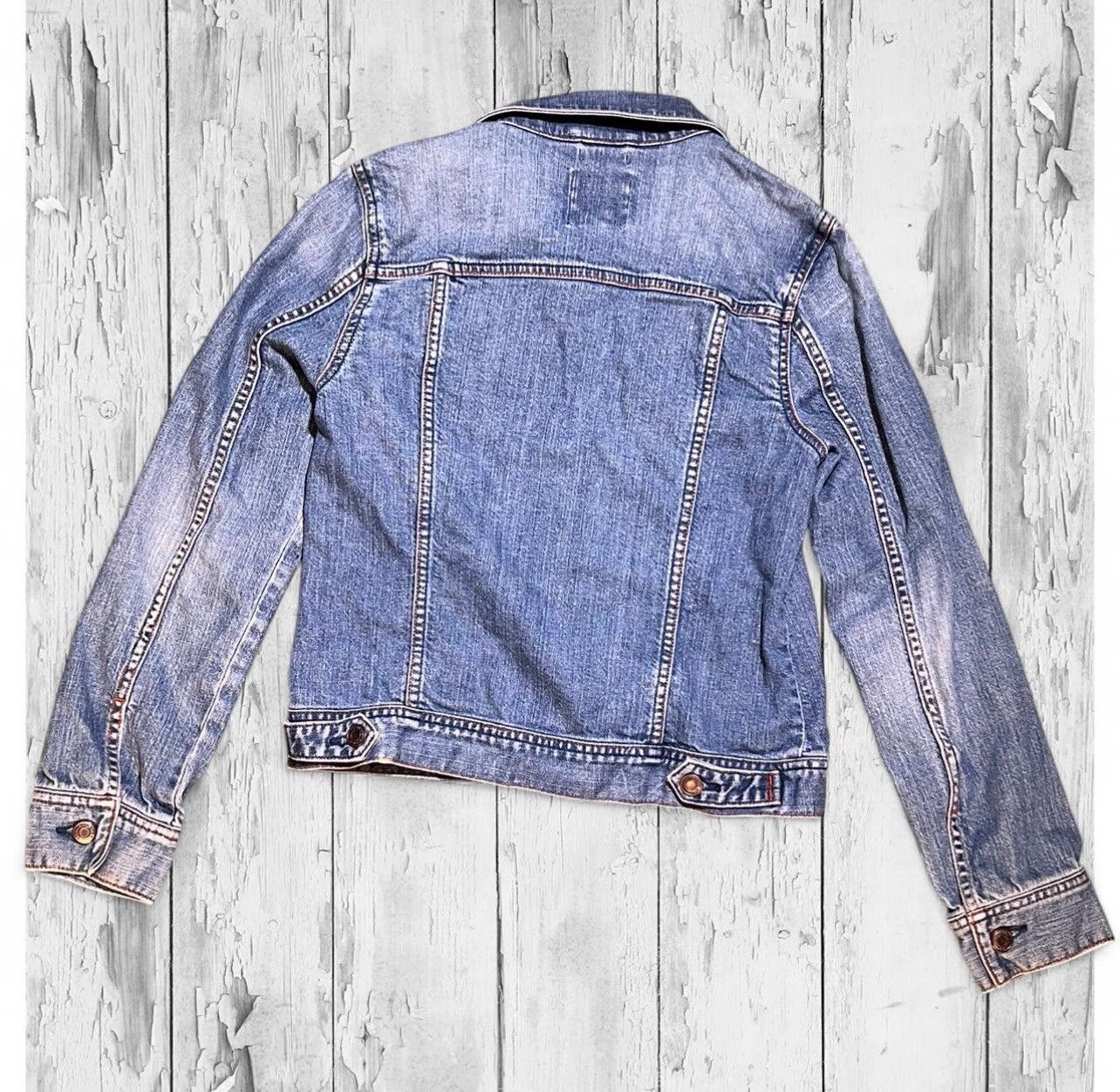 Old Navy Old Navy denim cropped jacket Size S / US 4 / IT 40 - 6 Thumbnail