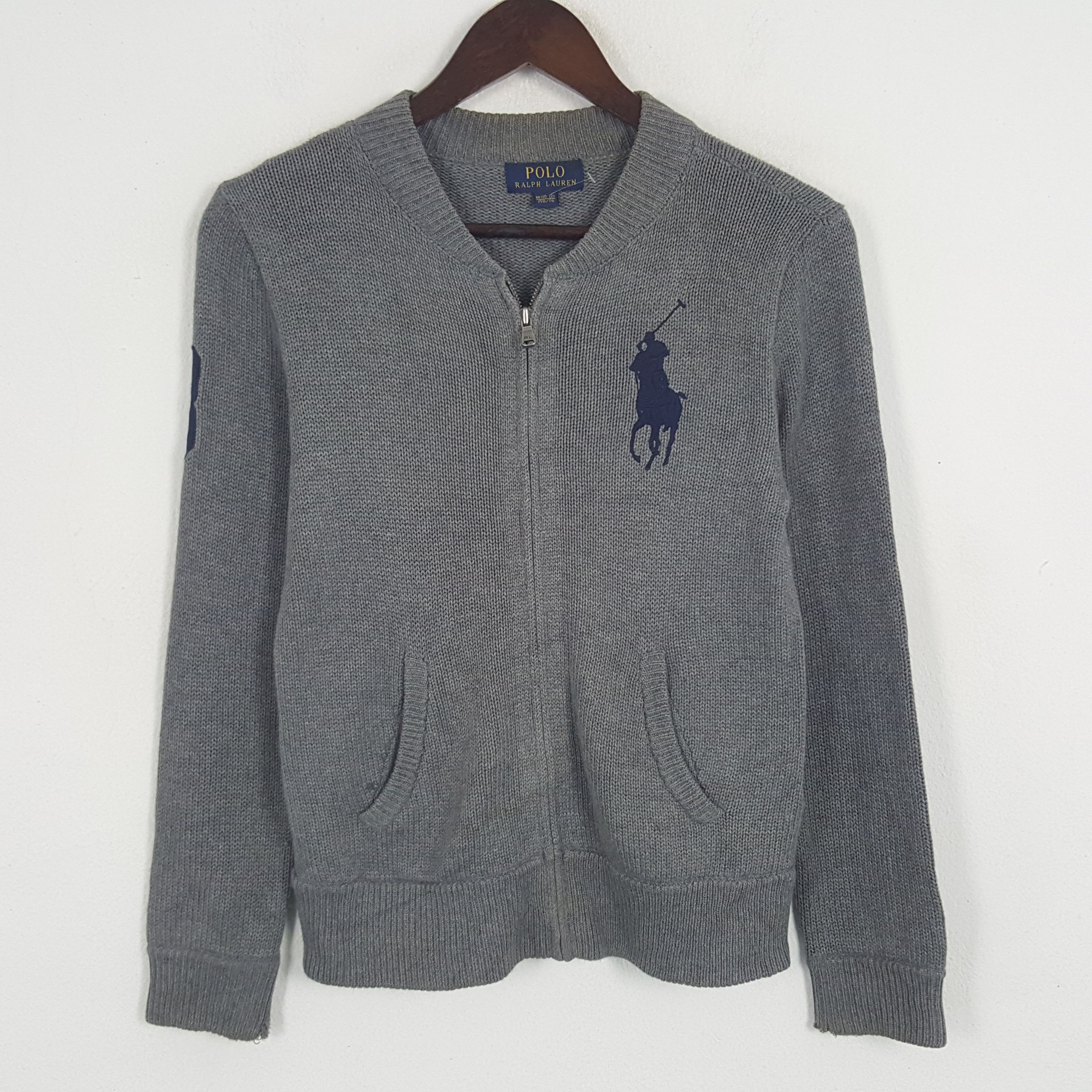Polo Ralph Lauren × Vintage Vintage Polo Ralph Lauren Zipper Sweatshirt Size S / US 4 / IT 40 - 1 Thumbnail