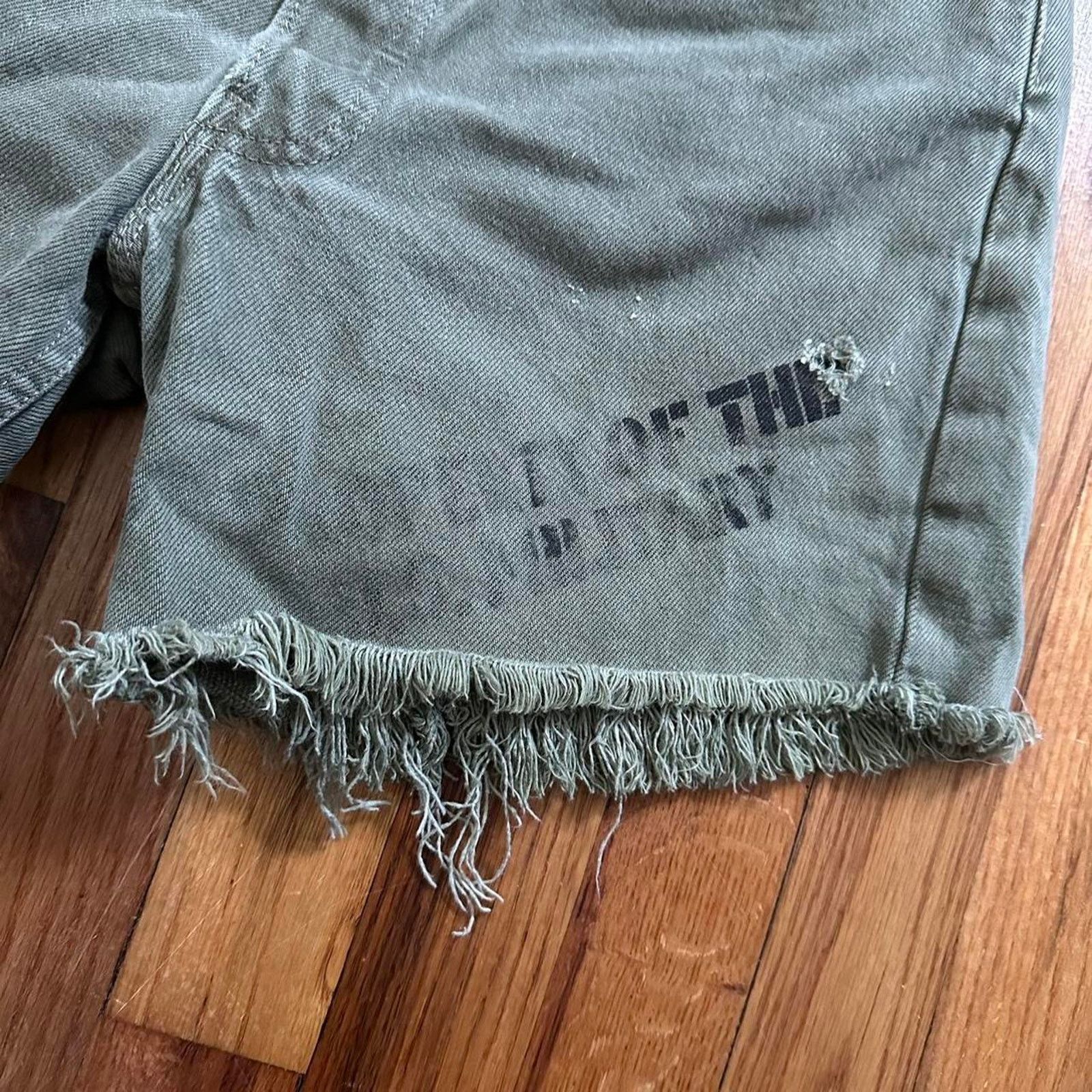 Levi's × Vintage Vintage 90s Levis 501 XX Cut Off Shorts Distressed Grunge 30 Size 30" / US 8 / IT 44 - 4 Thumbnail