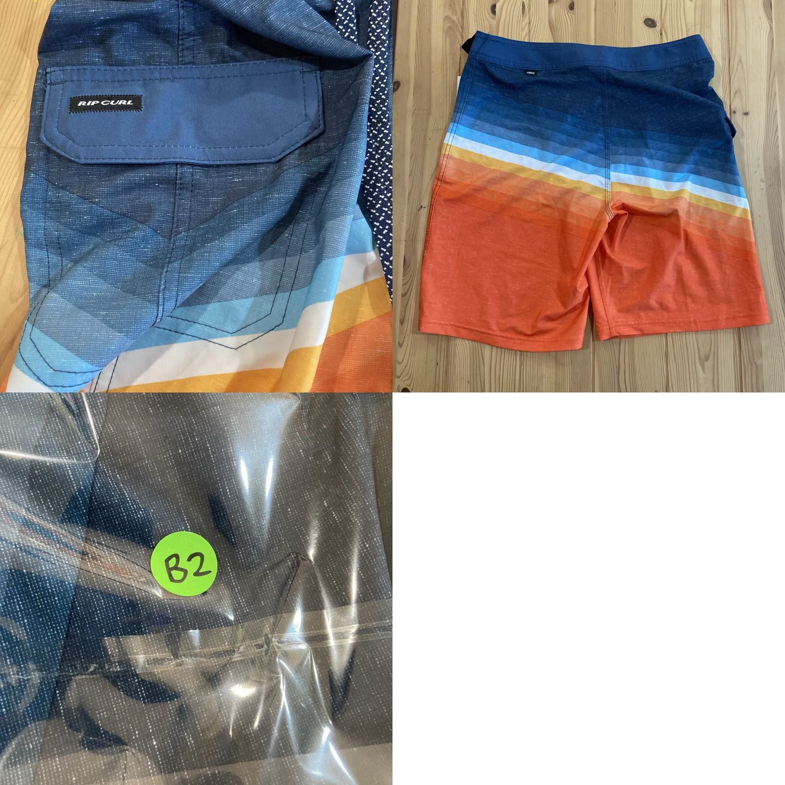 Rip Curl RIP CURL Boardshorts Mens 30 Multicolor Print Mirage Forecast 19" Short Size US 30 / EU 46 - 8 Thumbnail