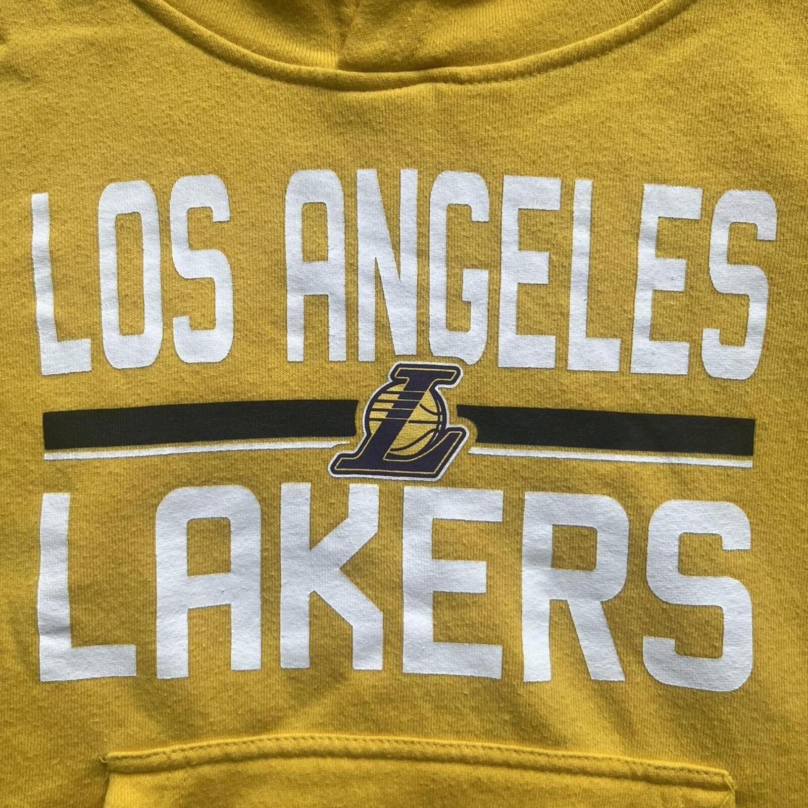 NBA NBA Los Angeles Lakers Kids Hoodie Size US XXS / EU 40 - 3 Thumbnail