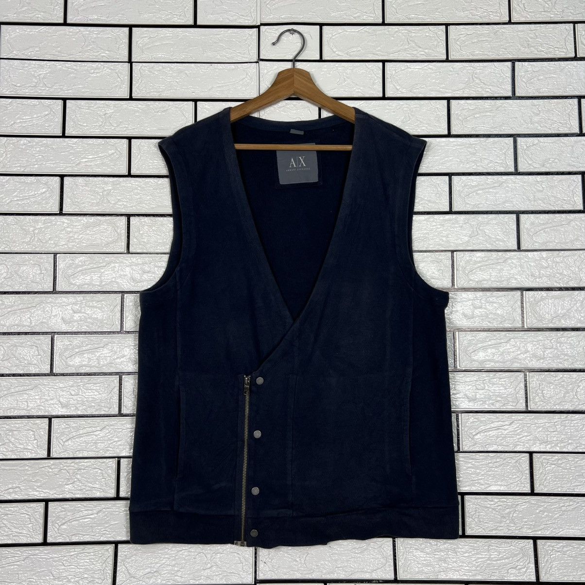 Armani Exchange ARMANI EXCHANGE Asymmetrical Vest #4089-C186 Size US L / EU 52-54 / 3 - 1 Thumbnail
