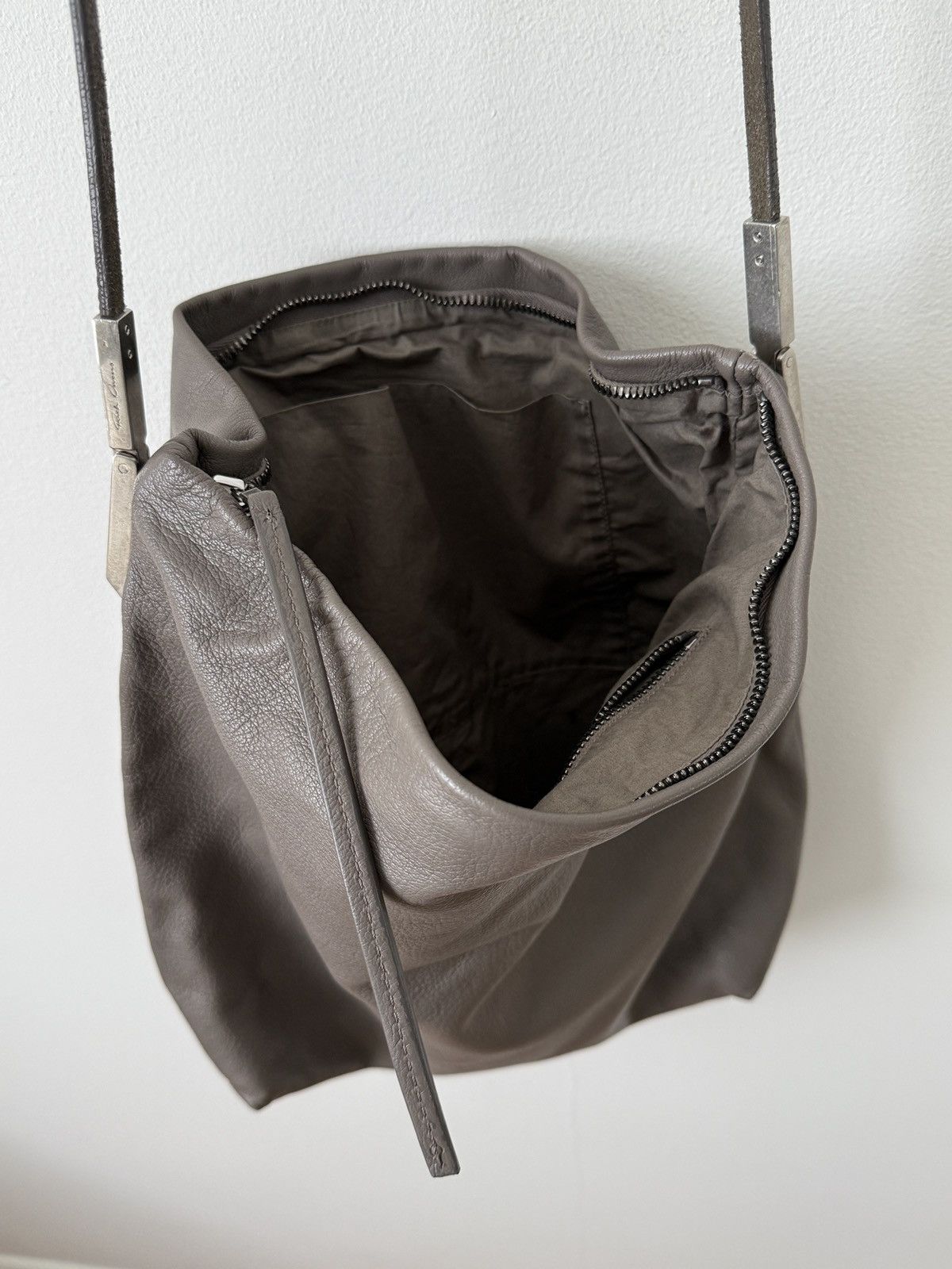 Rick Owens Adri Leather Shoulder Bag Size ONE SIZE - 7 Thumbnail