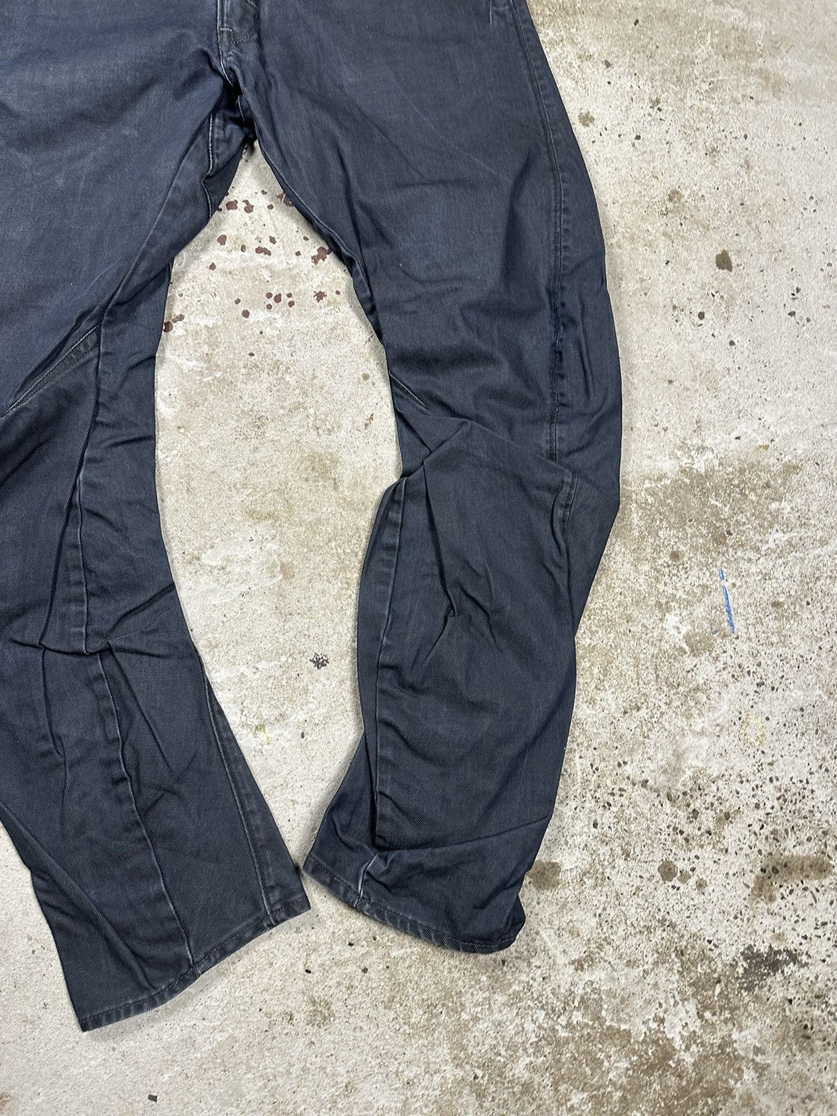 G-Star × Vintage Vintage Y2K G Star Raw Arc Loose Tapered 060 Embro Denim Size US 34 / EU 50 - 5 Thumbnail