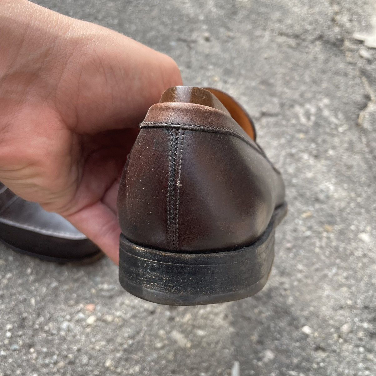 Handmade × J.M. Weston J.M. WESTON BROWN LEATHER BOOTS LOAFERS old money Size US 8 / EU 41 - 7 Thumbnail