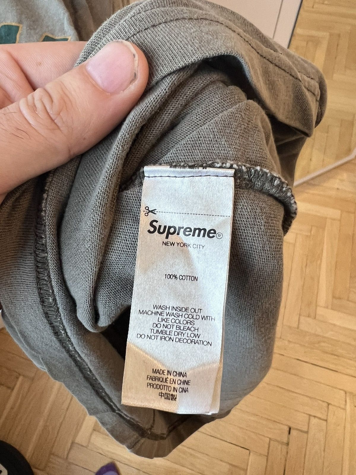 Supreme Supreme College tee SS24 Size US XL / EU 56 / 4 - 2 Thumbnail