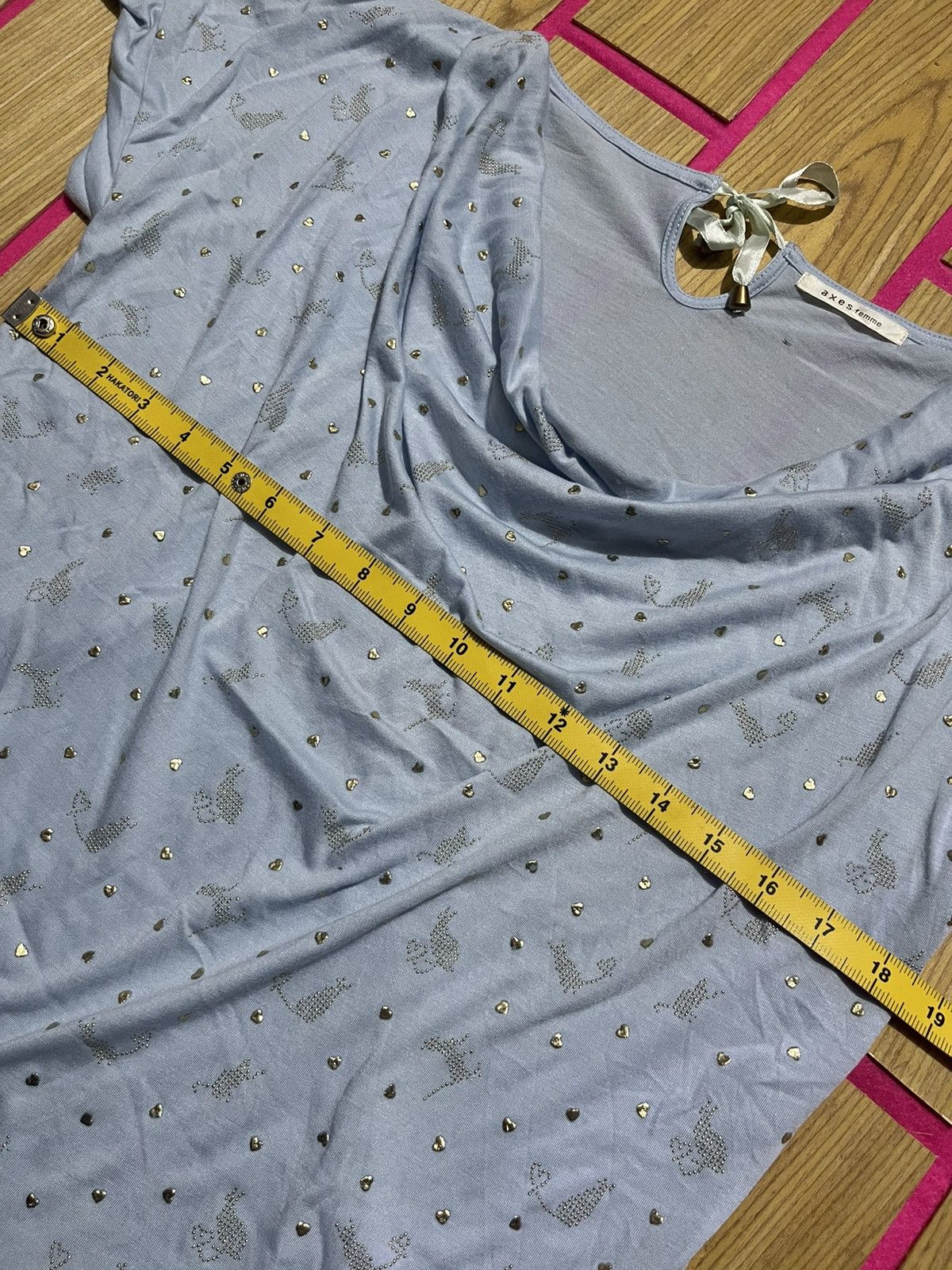 If Six Was Nine Y2K AXES FEMME short sleeve tshirt beauty style Size M / US 6-8 / IT 42-44 - 9 Thumbnail