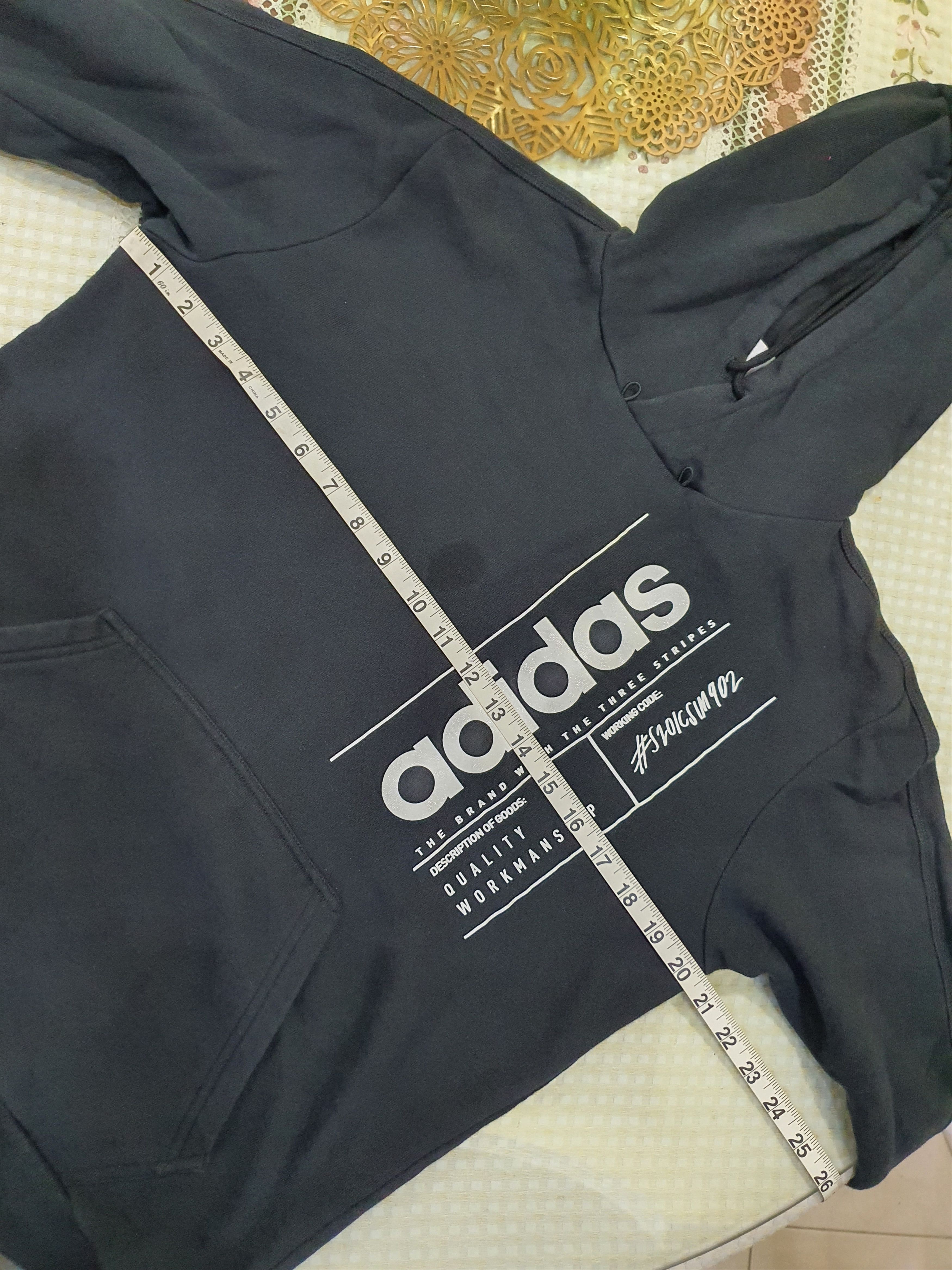 Adidas Adidas Men's Brilliant Basics Hooded Sweatshirt in black Size US M / EU 48-50 / 2 - 6 Thumbnail